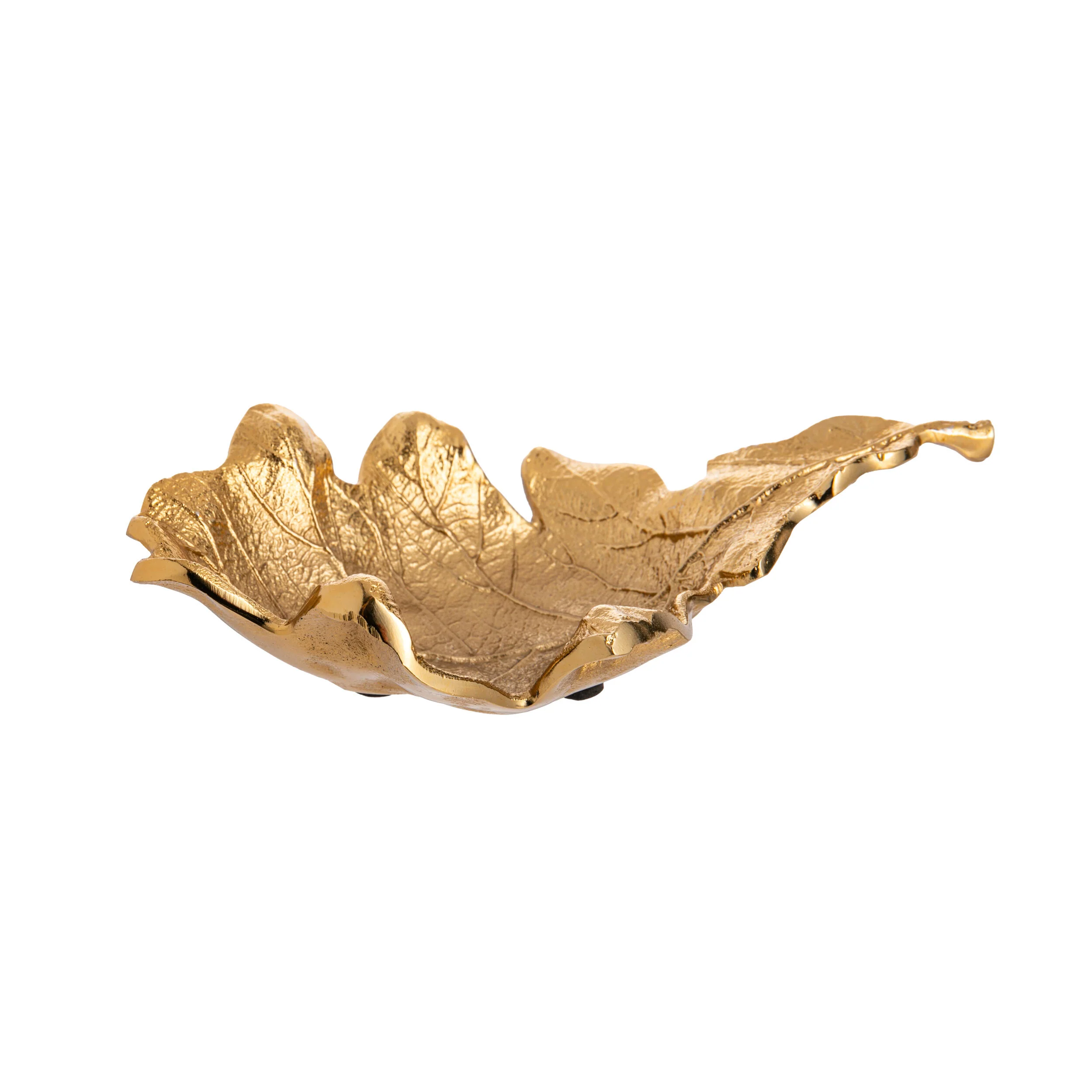 GOLDEN OAK LEAF DISH - Image 6