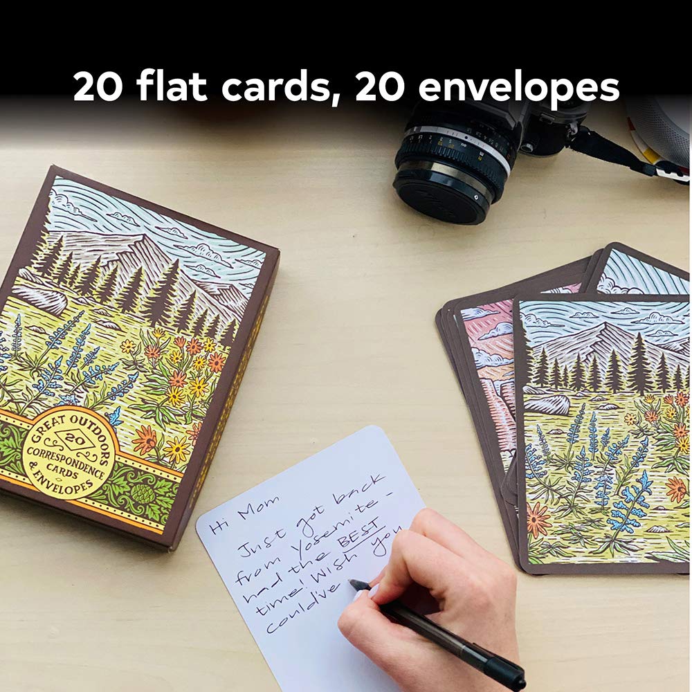GREAT OUTDOORS - 20 CORRESPONDENCE CARDS & ENVELOPES - Image 2