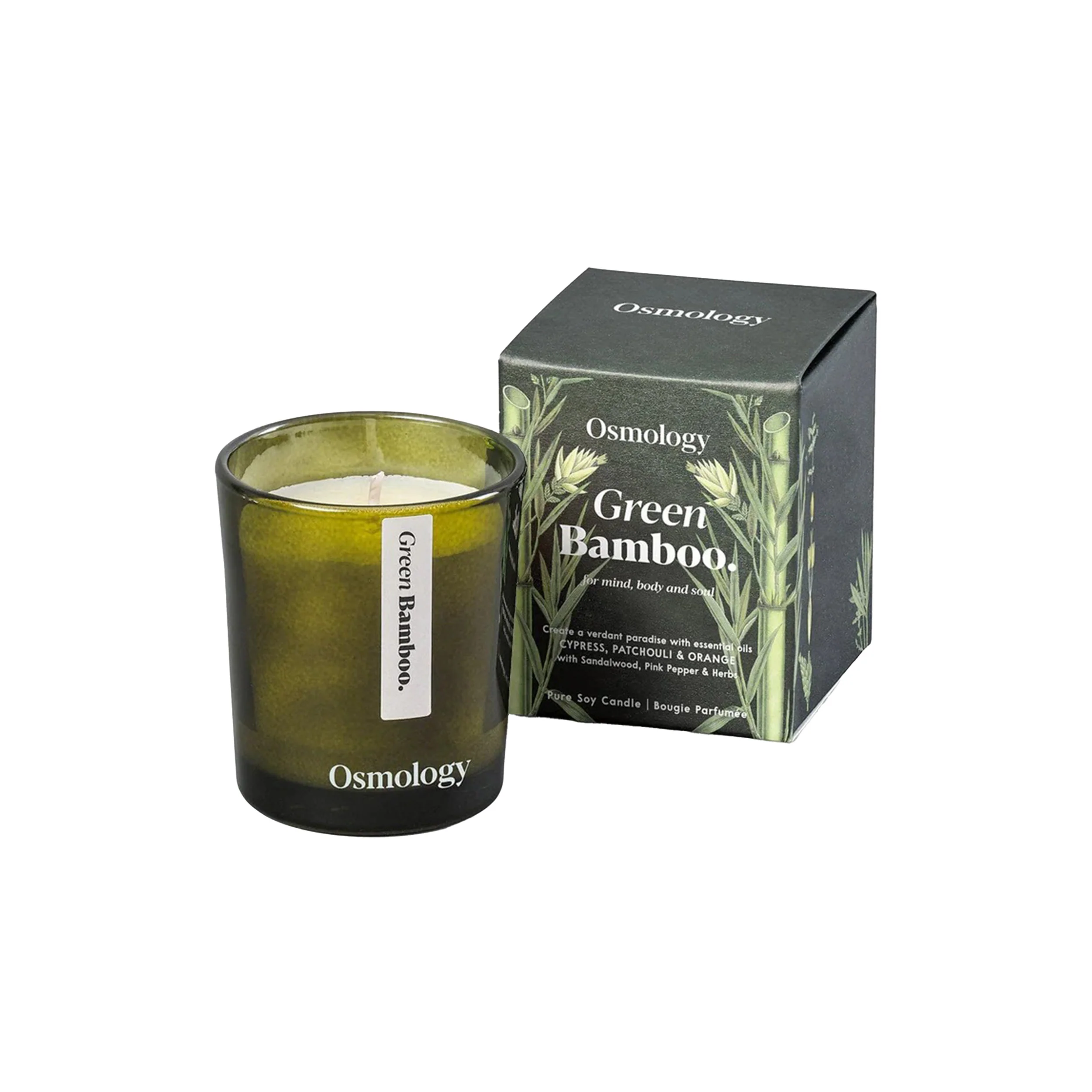 GREEN BAMBOO MINI SCENTED CANDLE