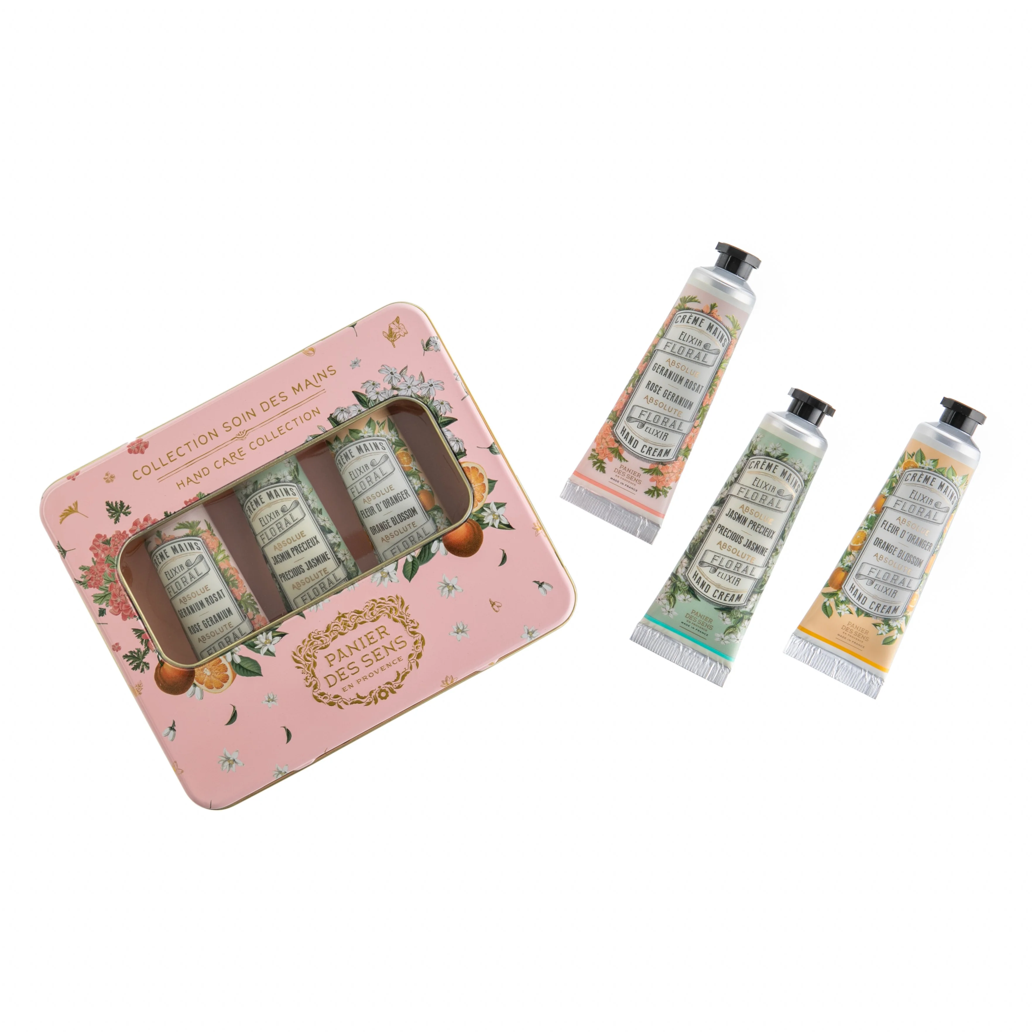 ORANGE BLOSSOM, JASMINE & GERANIUM HAND CREME GIFT TIN