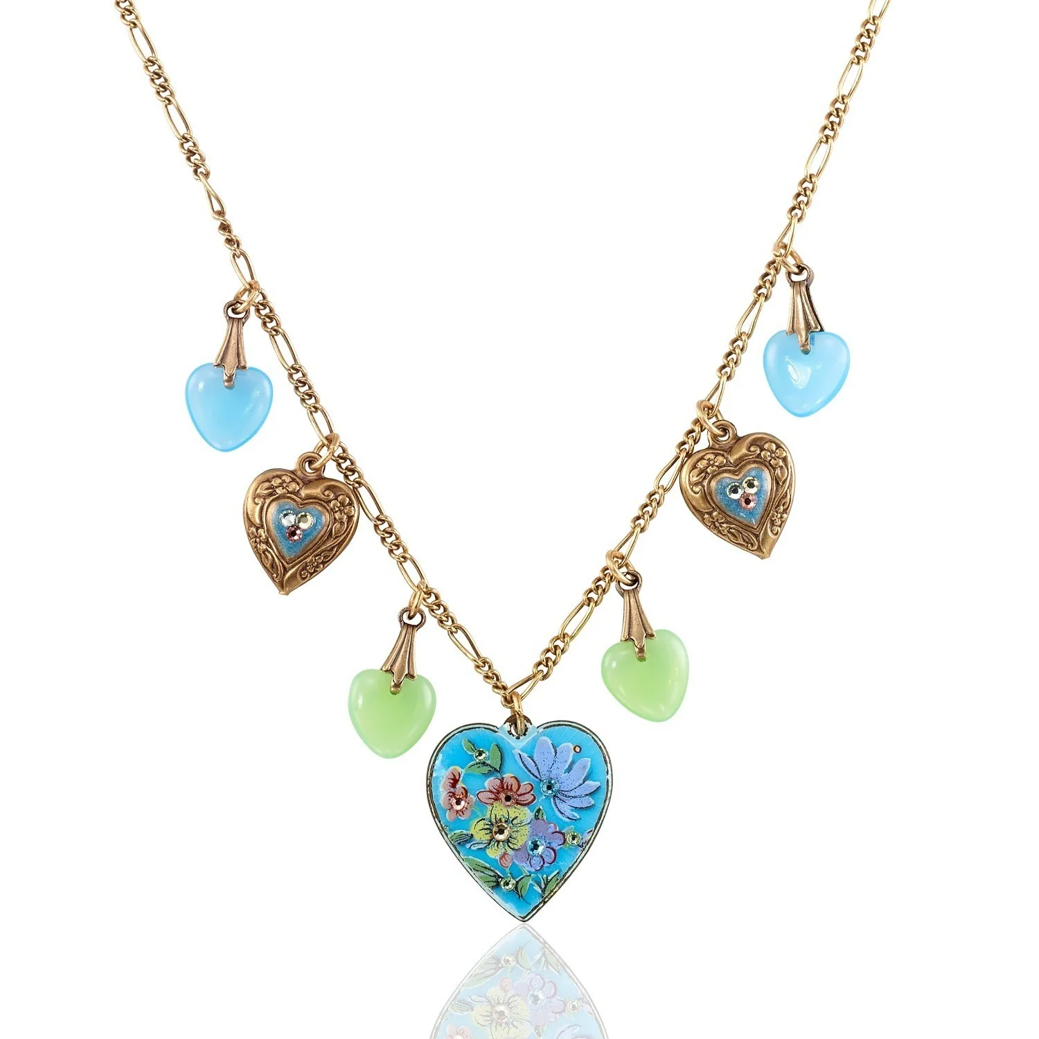 HEART CHARM NECKLACE - Image 2