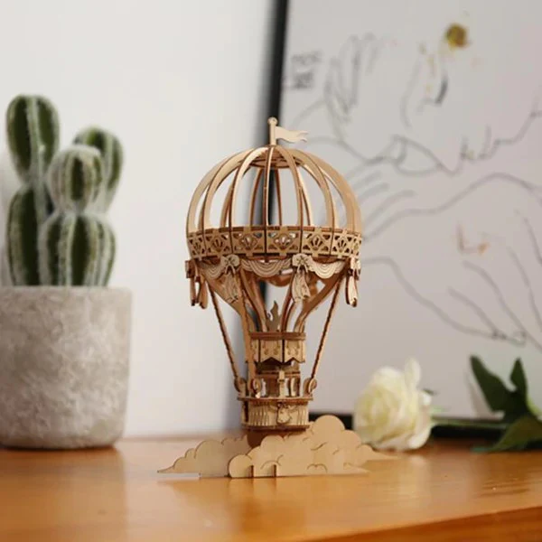 HOT AIR BALLOON WOODEN MODEL KIT - Image 4