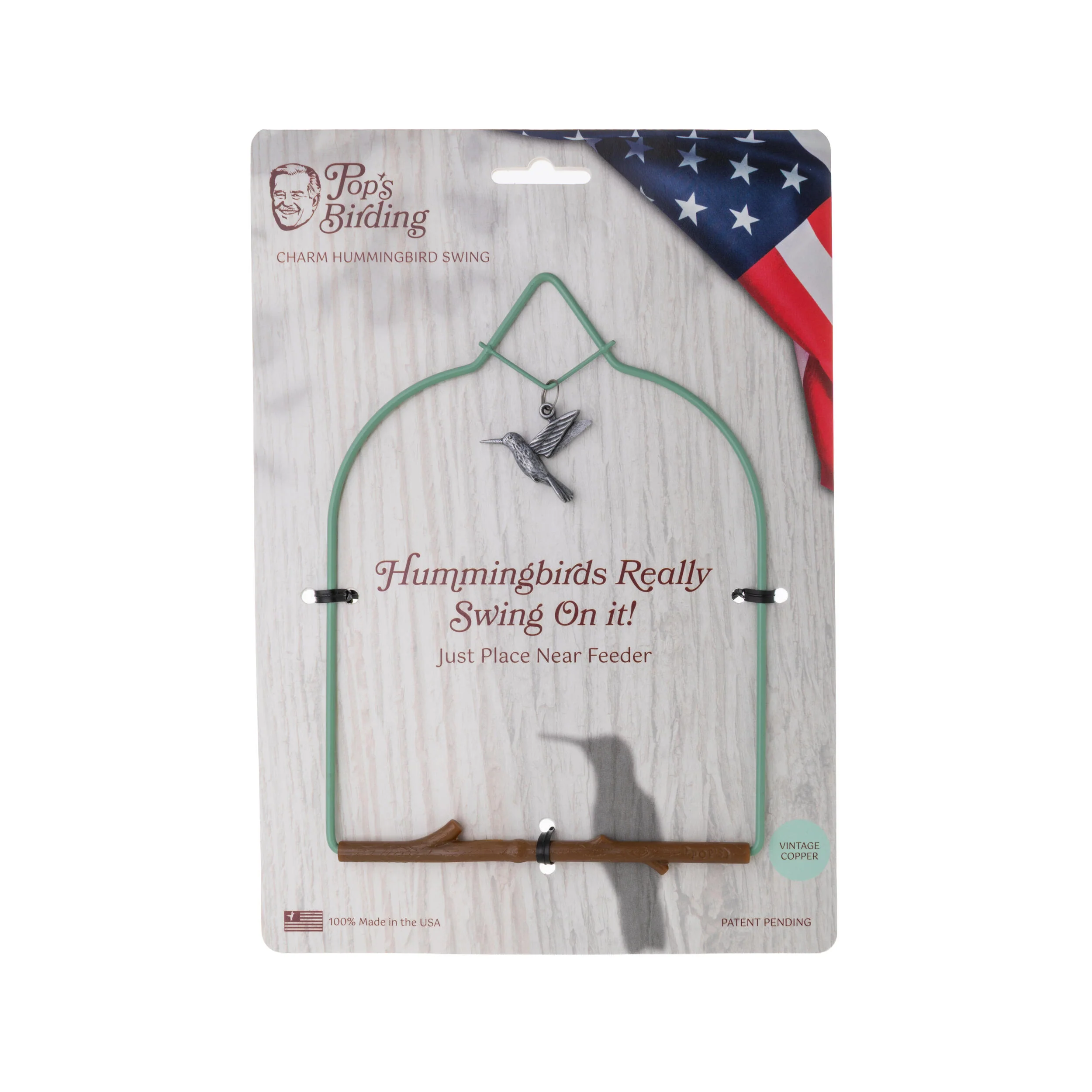 HUMMINGBIRD CHARM BIRD SWING - Image 3