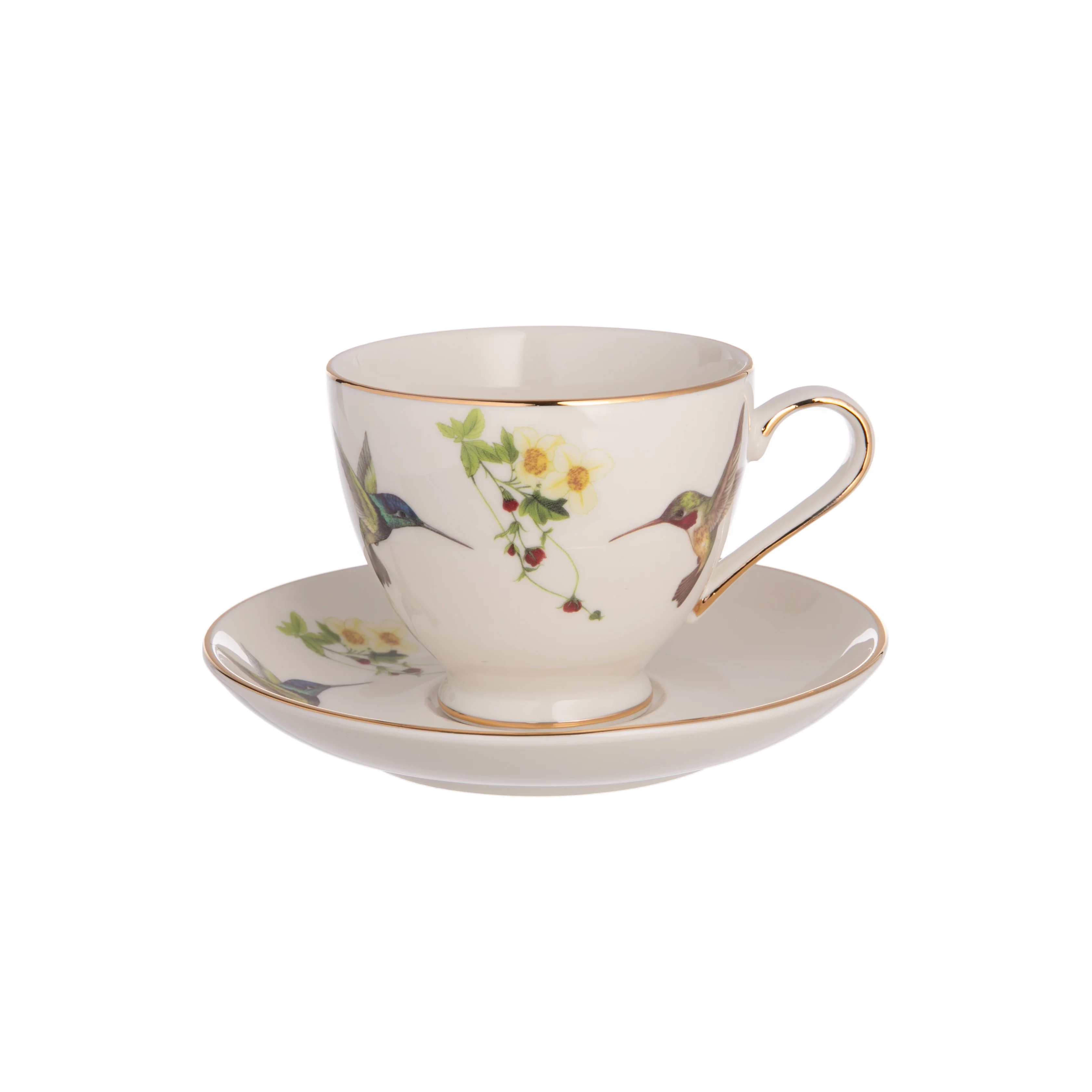 HUMMINGBIRD CUP & SAUCER SET