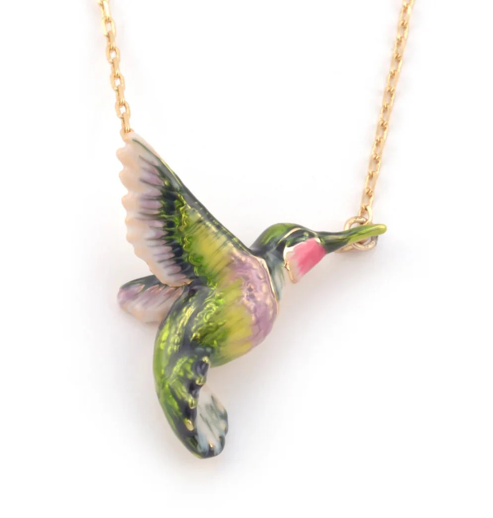 HUMMINGBIRD PENDANT NECKLACE - Image 2