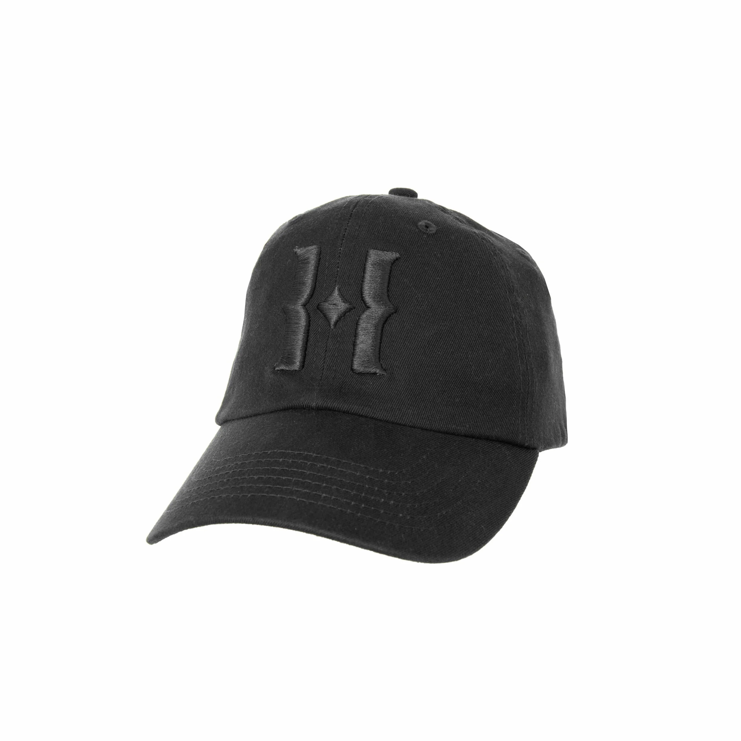 HUNTINGTON H CAP - BLACK