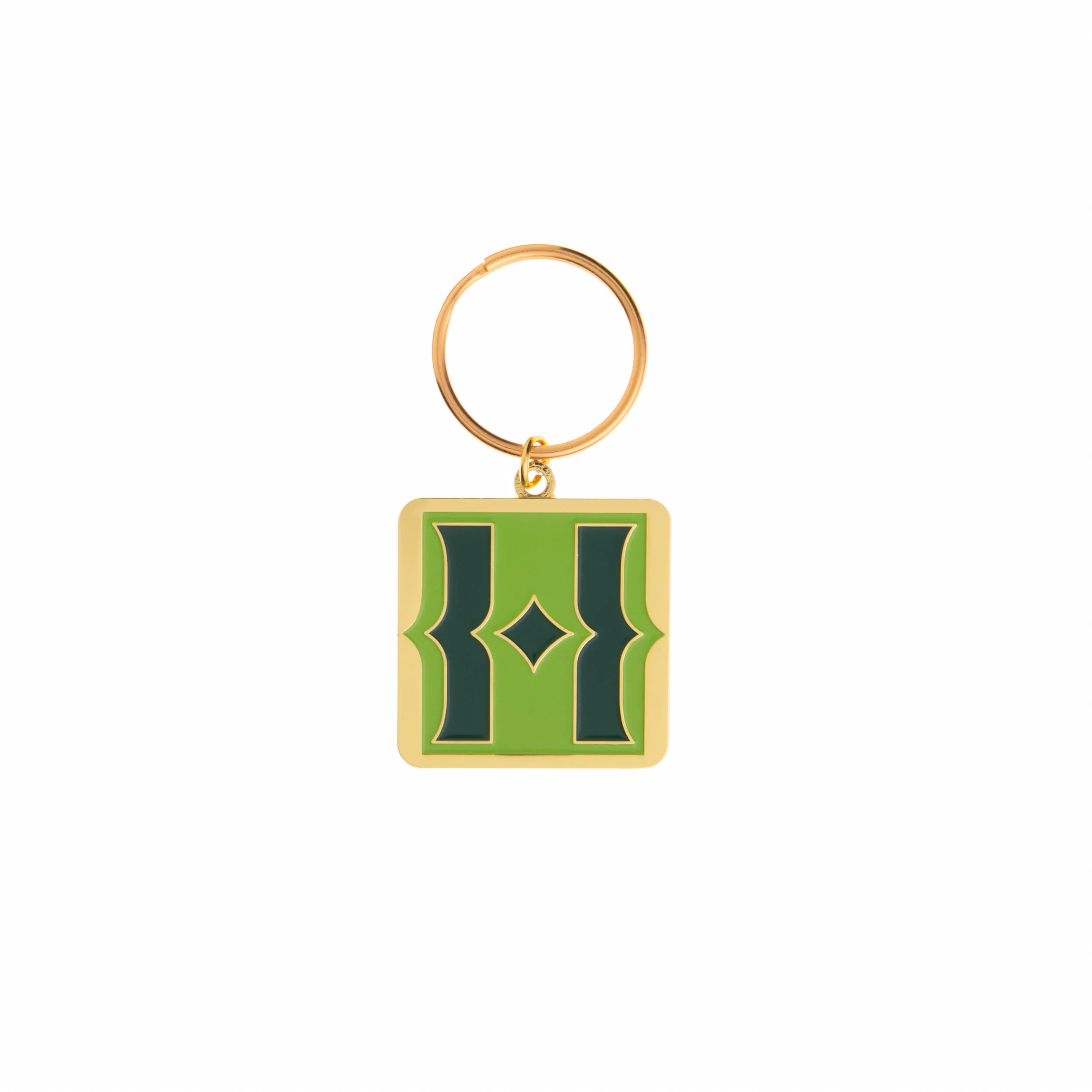 HUNTINGTON H METAL KEYCHAIN - Image 2