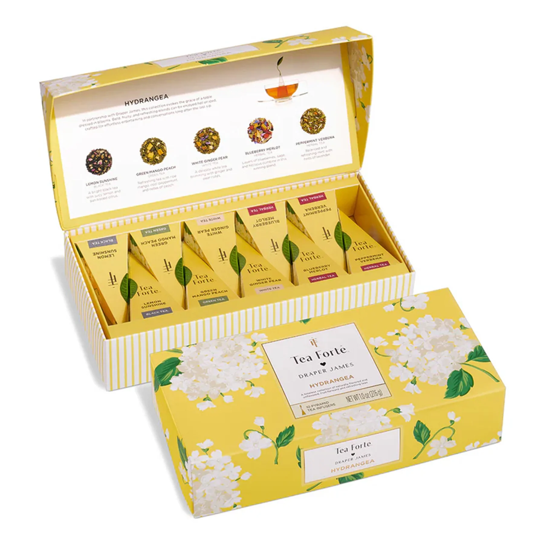 HYDRANGEA MIXED TEAS PRESENTATION BOX