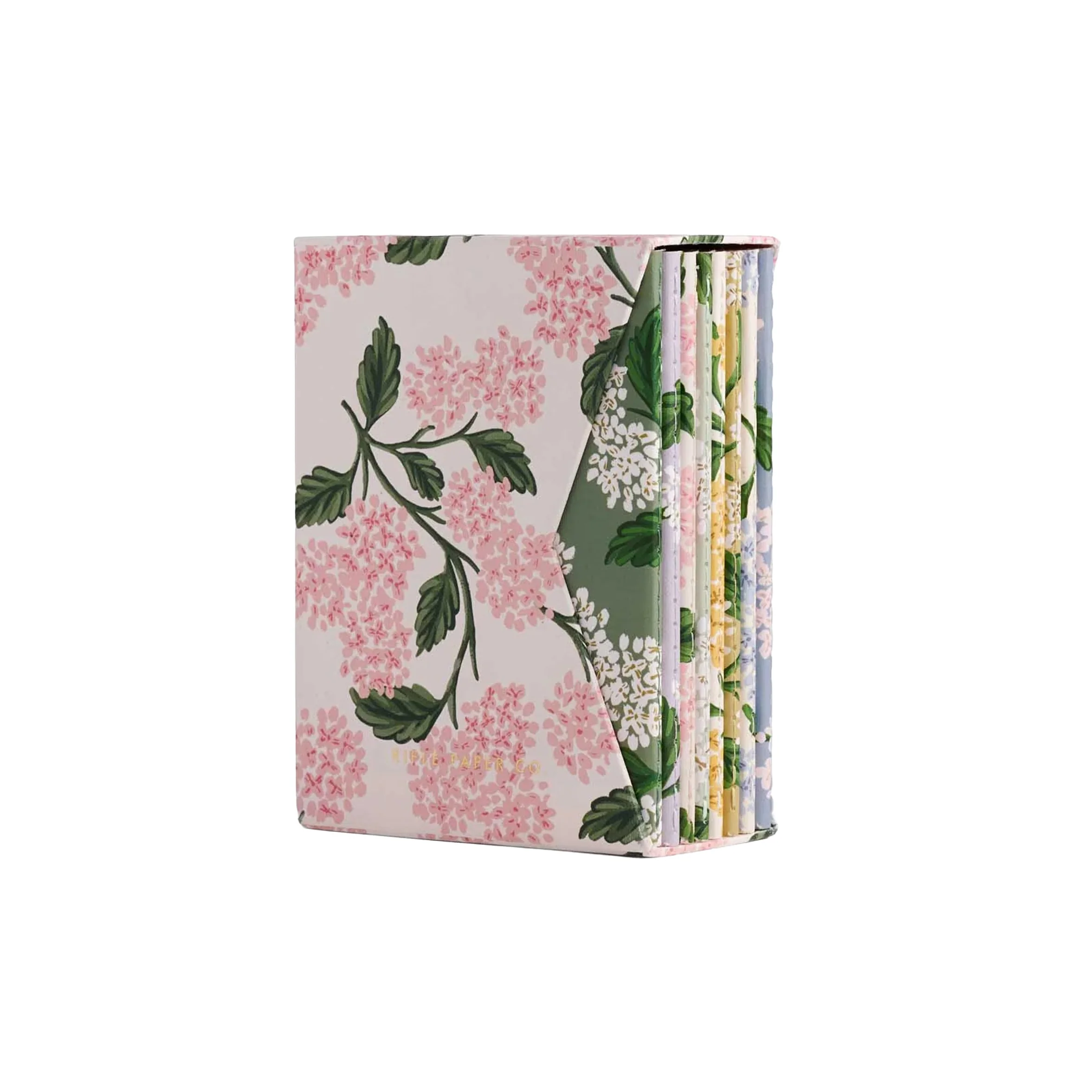 HYDRANGEA POCKET NOTEBOOK BOXED SET