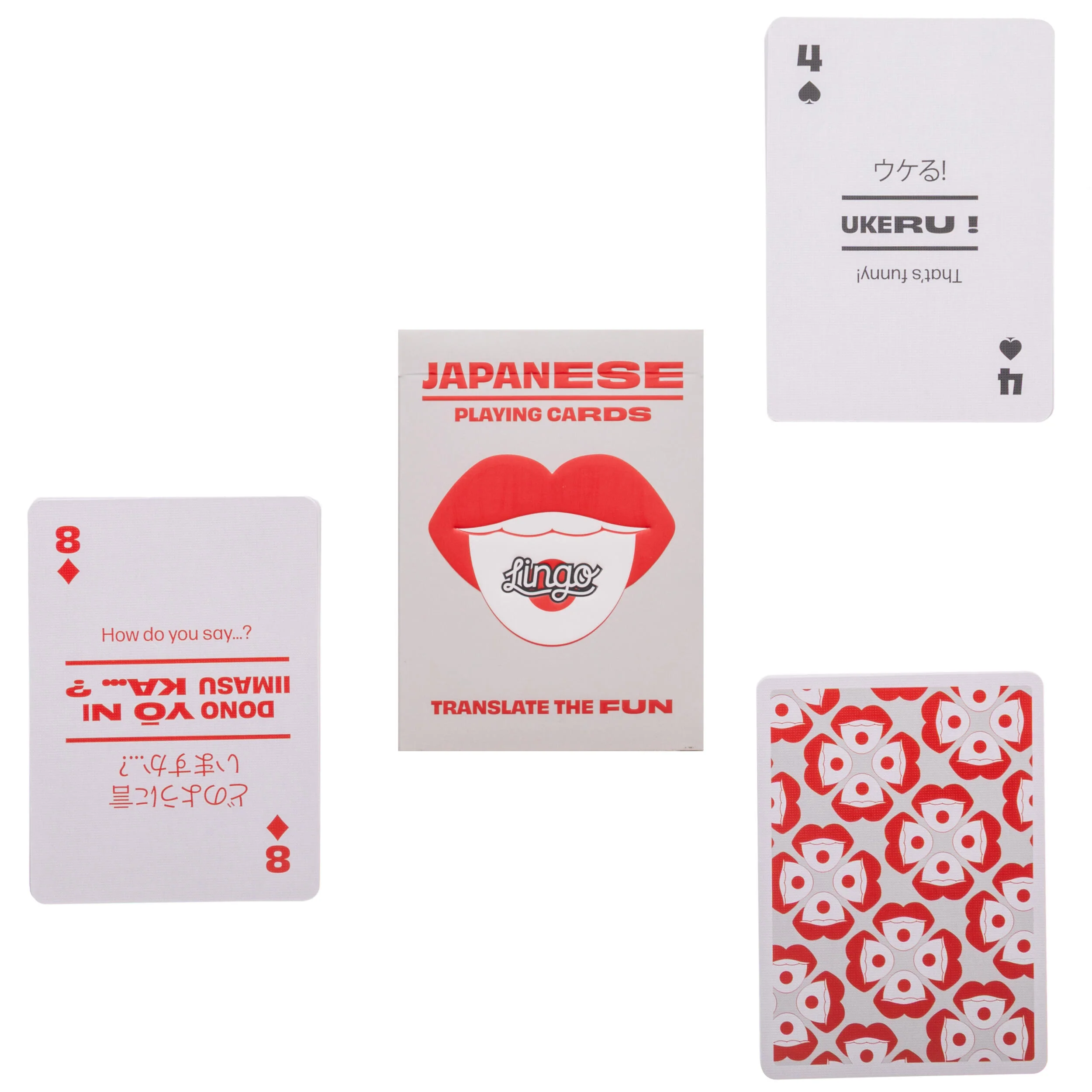 JAPANESE/ENGLISH PLAYING CARDS - Image 2