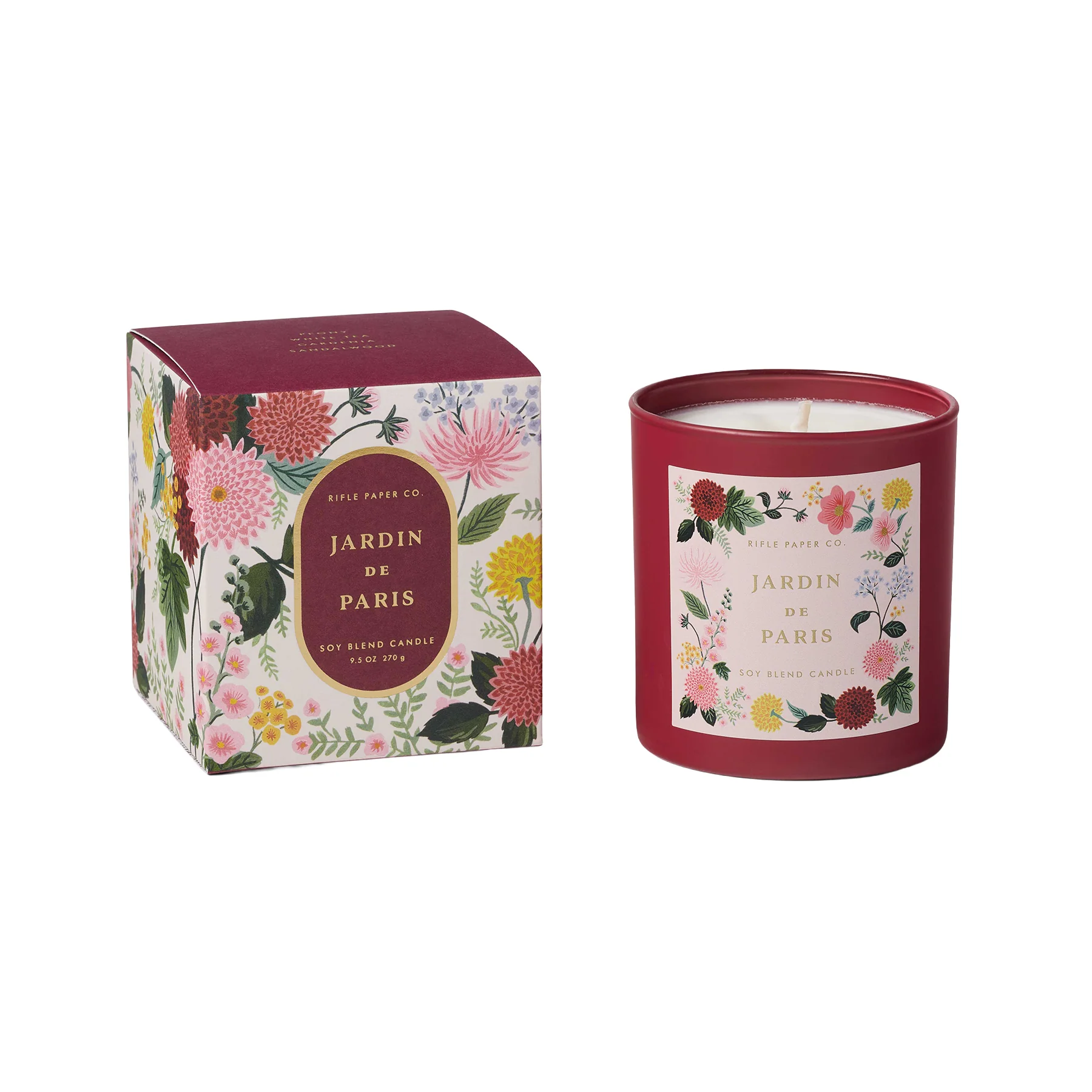 JARDIN DE PARIS DAHLIA CANDLE