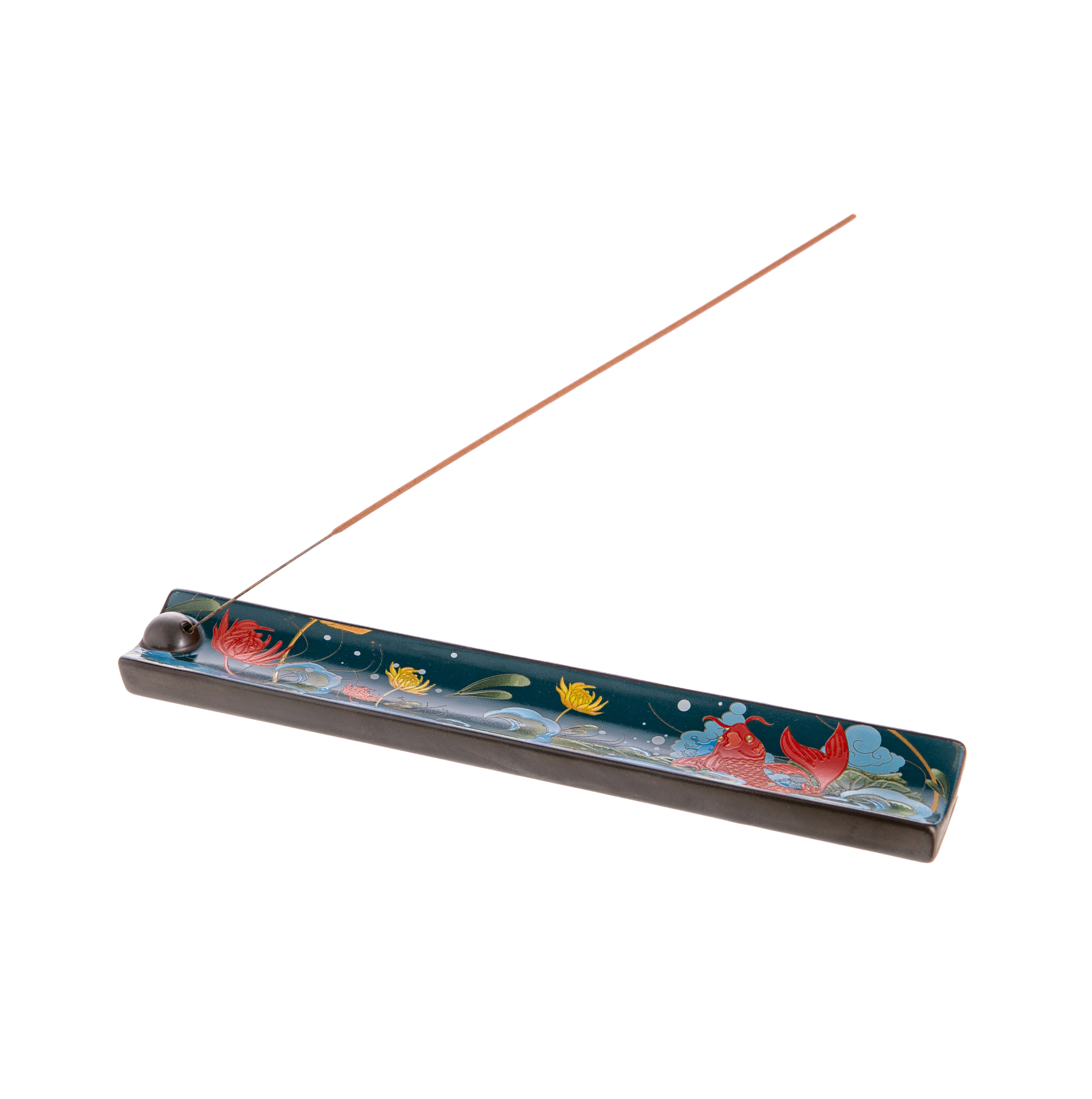 KOI FISH CERAMIC INCENSE HOLDER