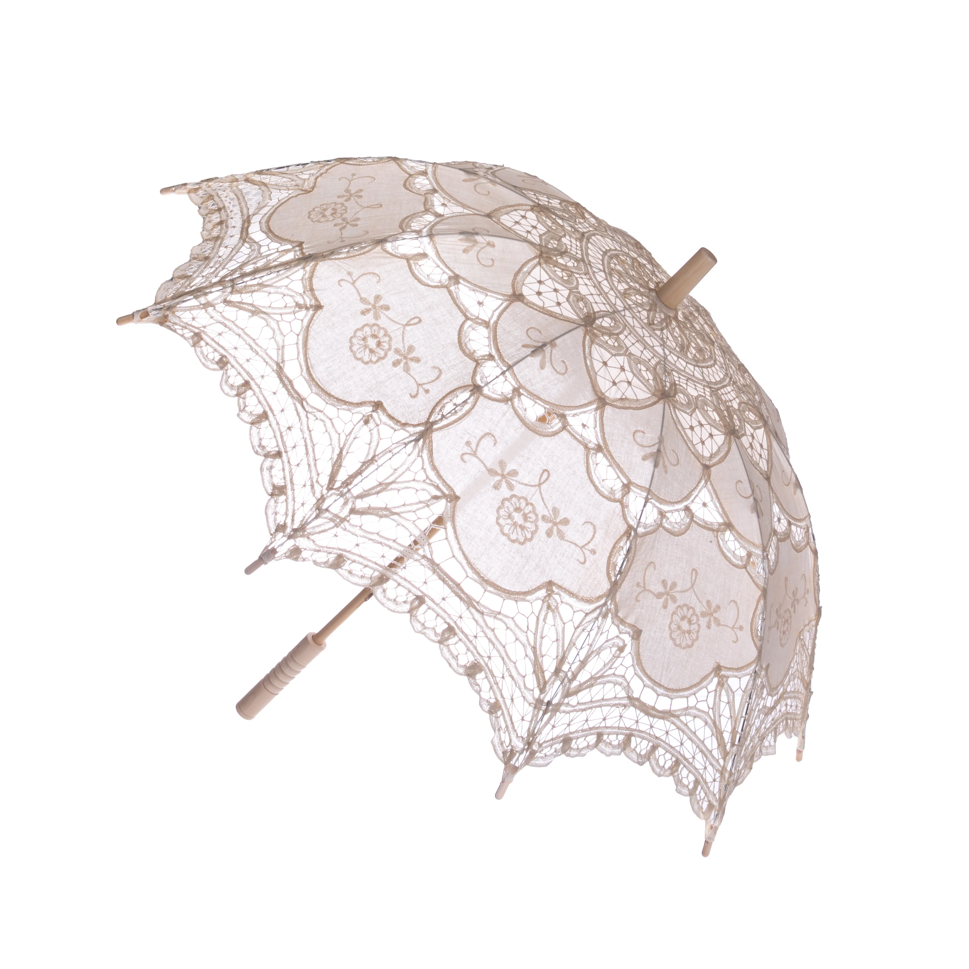 IVORY LACE PARASOL