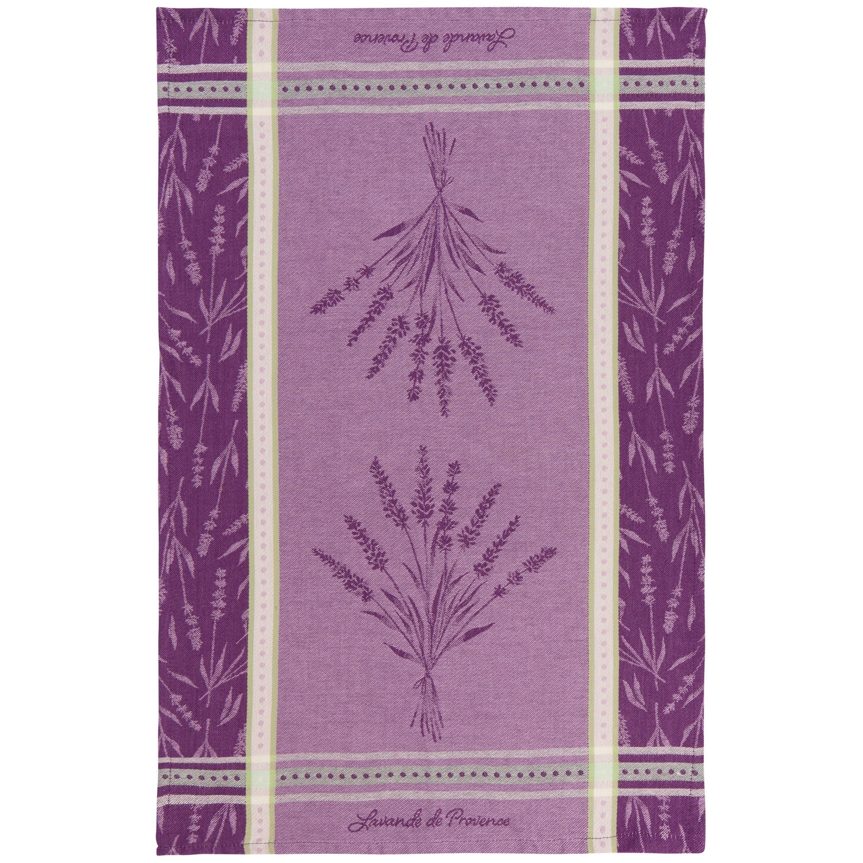 LAVENDER JACQUARD TEA TOWEL
