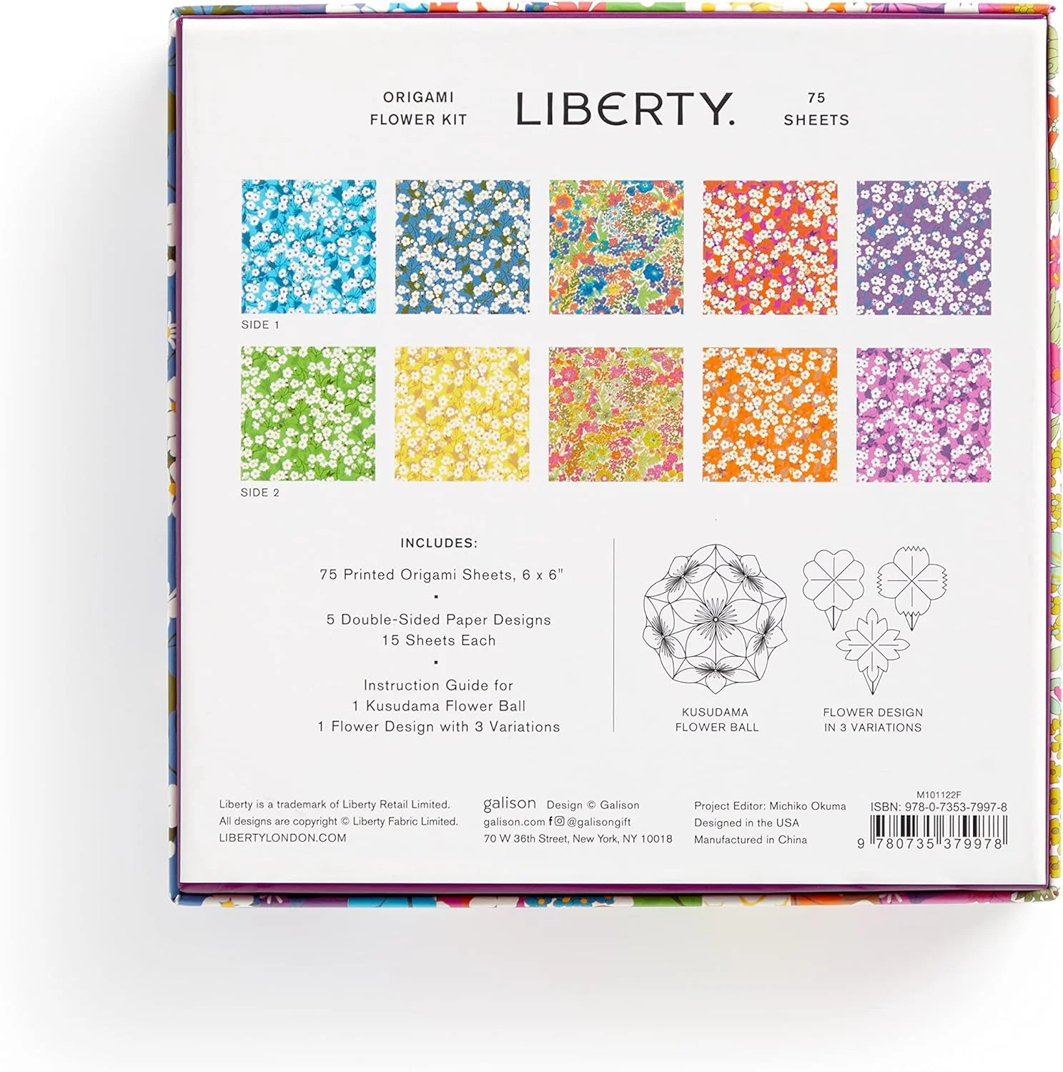 LIBERTY ORIGAMI FLOWER KIT - Image 4