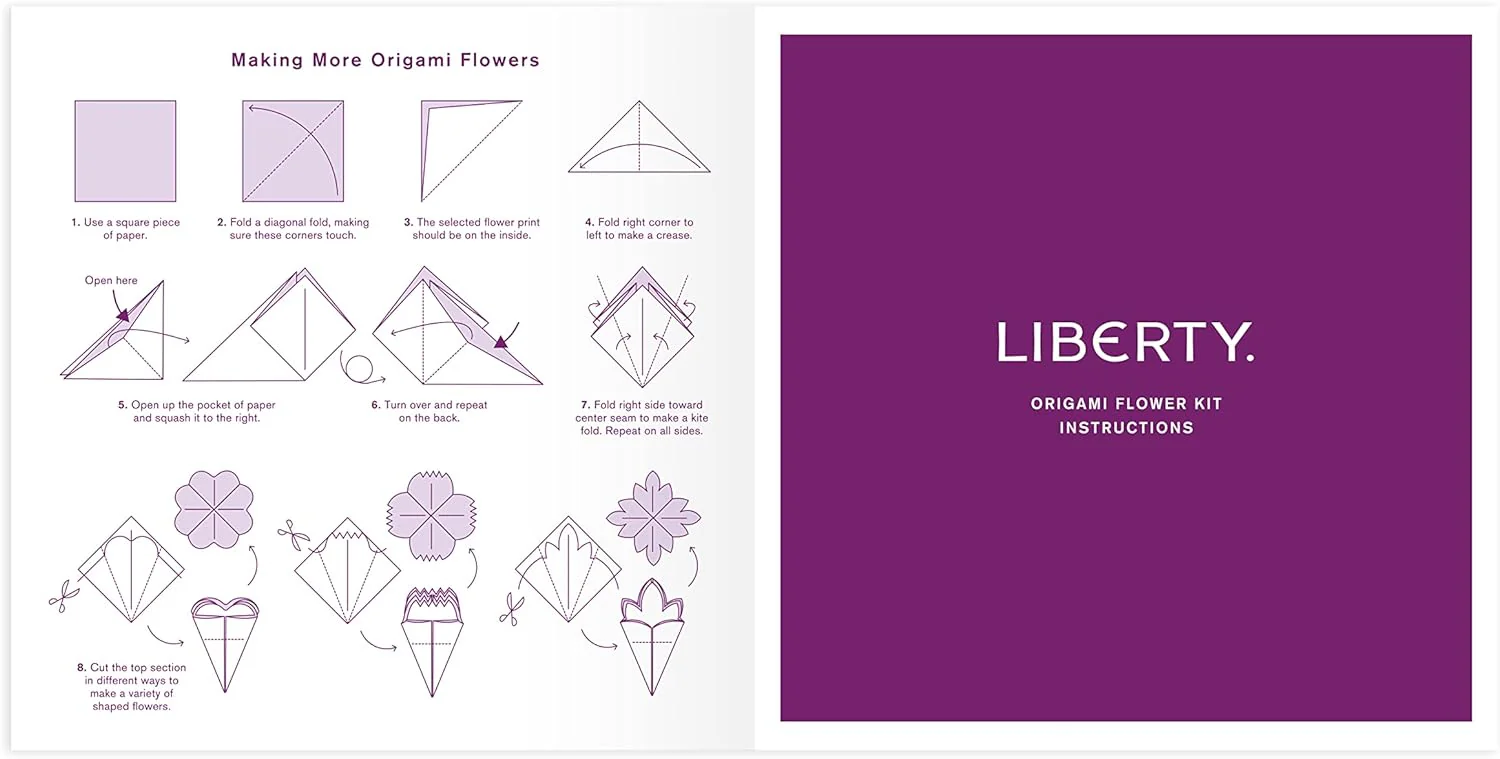 LIBERTY ORIGAMI FLOWER KIT - Image 5