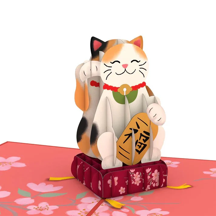 LUCKY CAT POP-UP CARD - Image 2