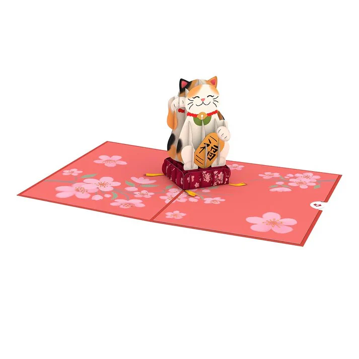 LUCKY CAT POP-UP CARD - Image 3