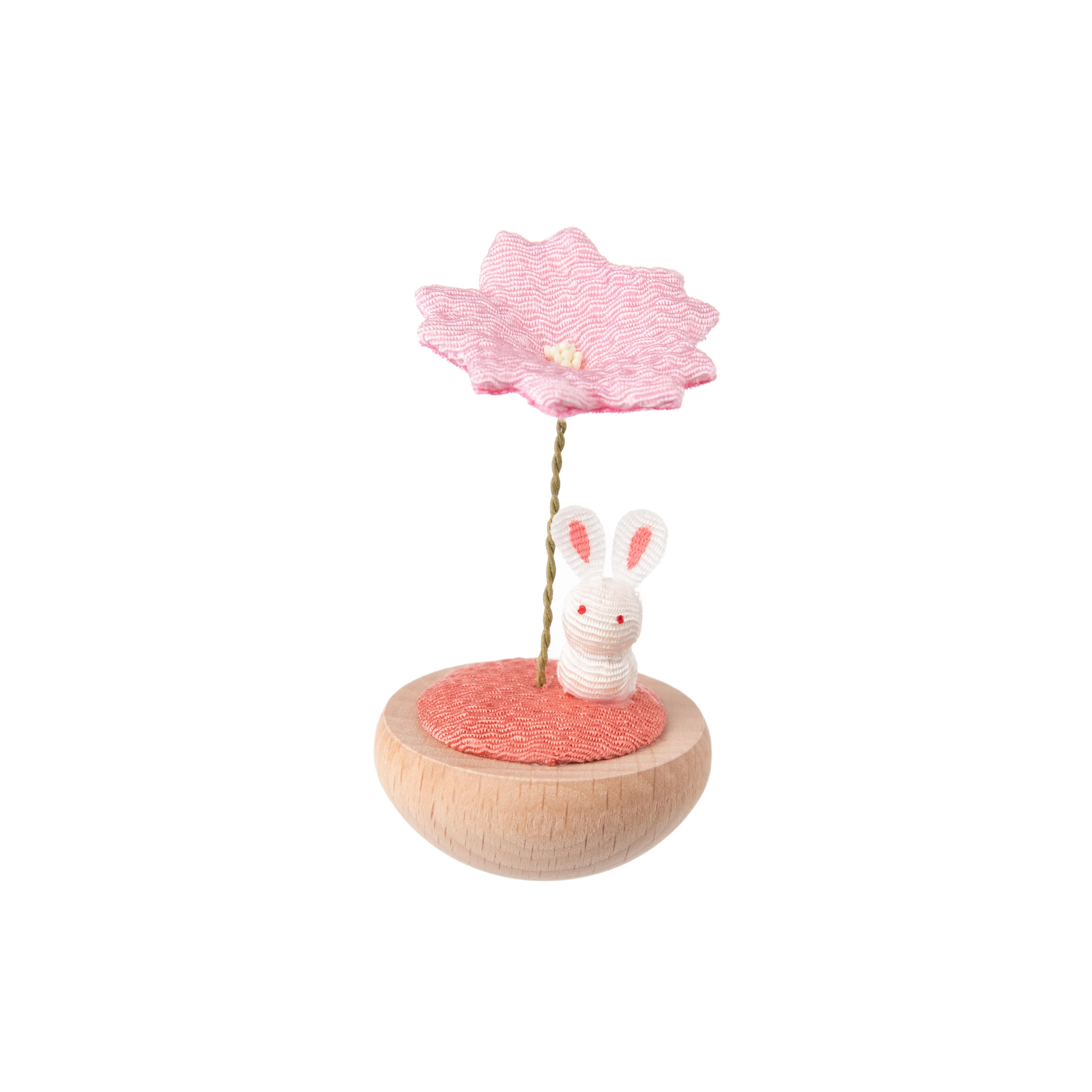 LUCKY SAKURA BUNNY FIGURINE