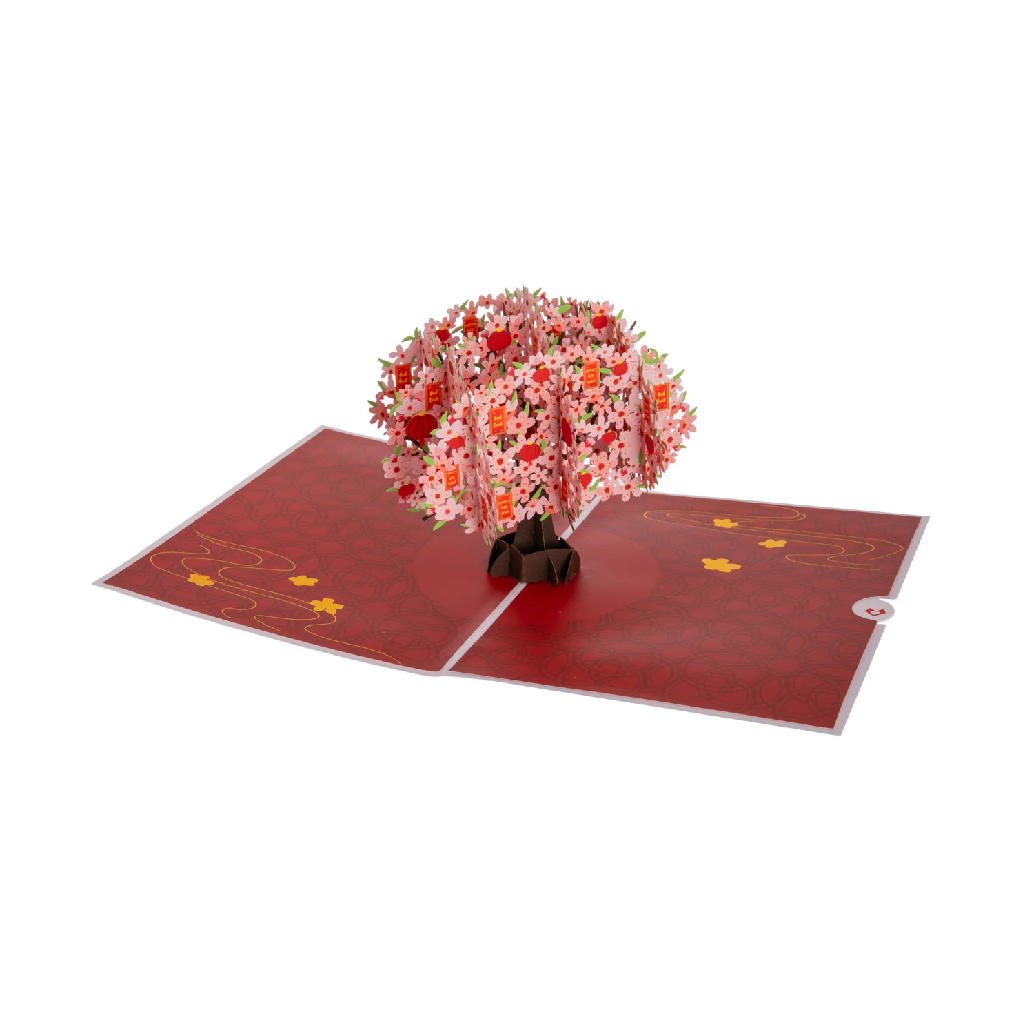 LUNAR NEW YEAR CHERRY BLOSSOM POP-UP CARD