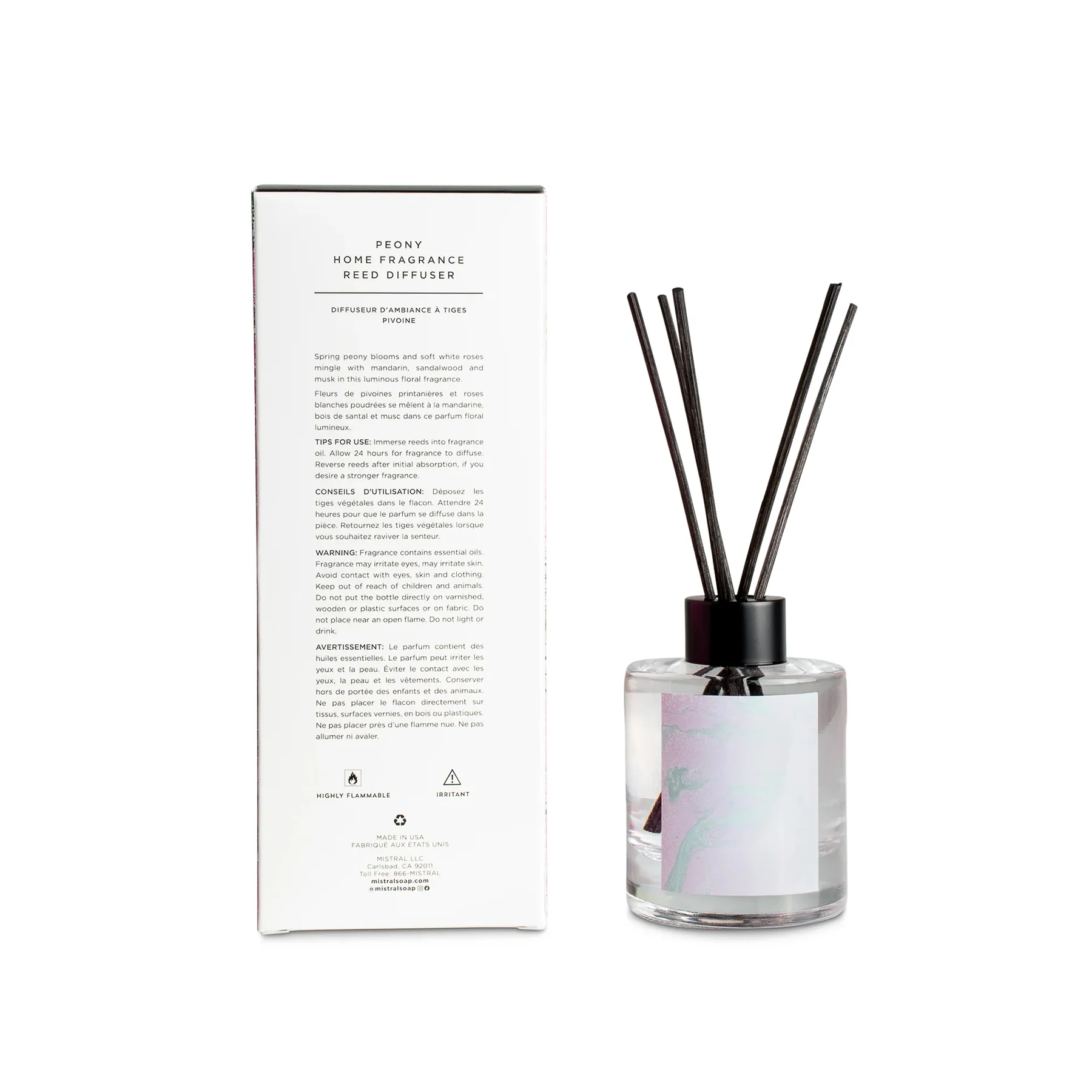 MARBLES PEONY DIFFUSER - Image 2