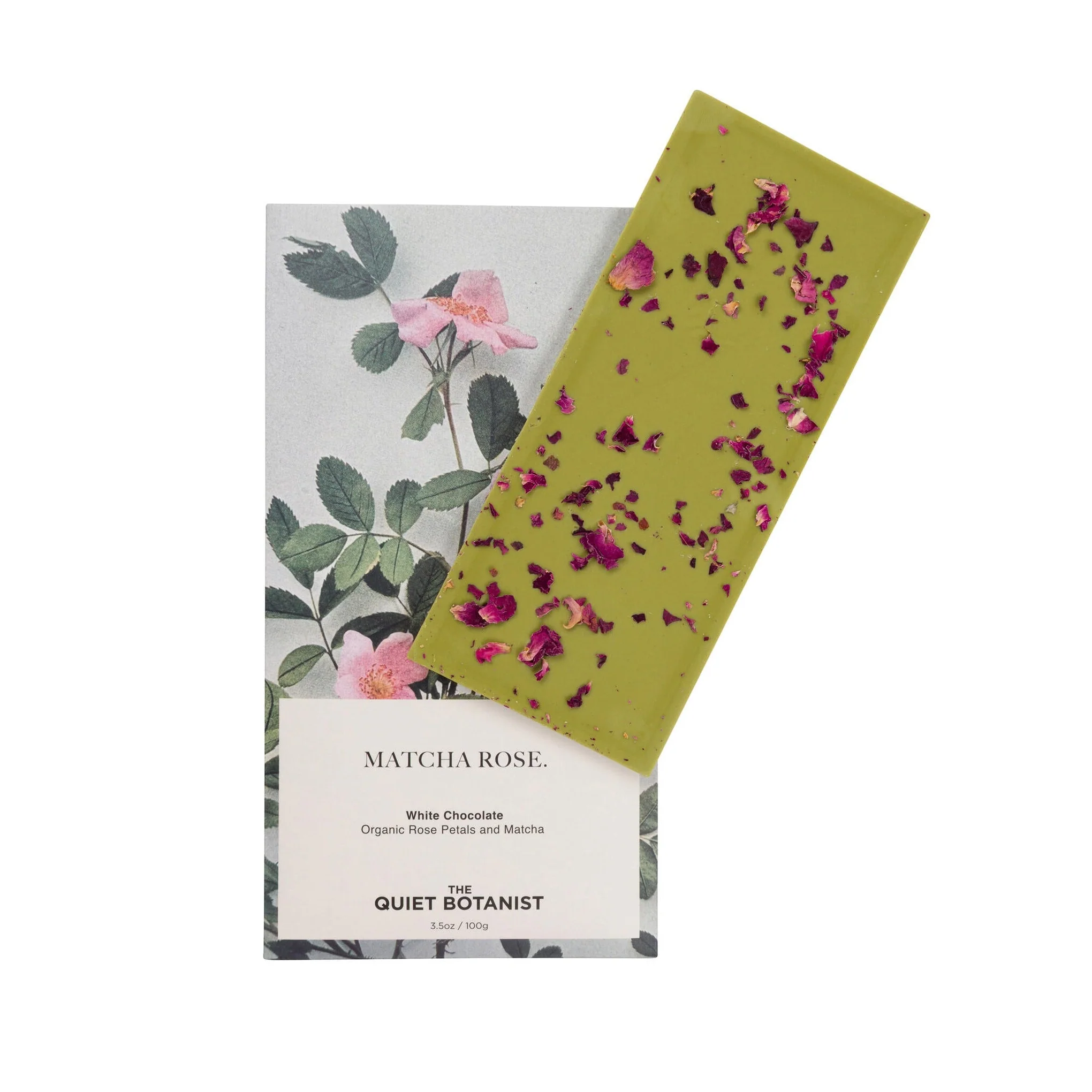 MATCHA ROSE WHITE CHOCOLATE BAR