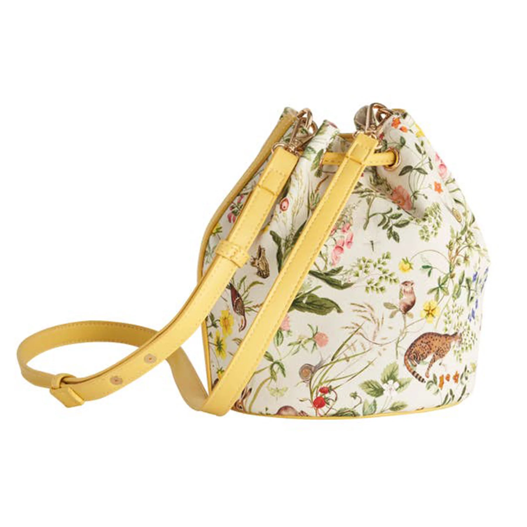 MEADOW PRINT BUCKET BAG
