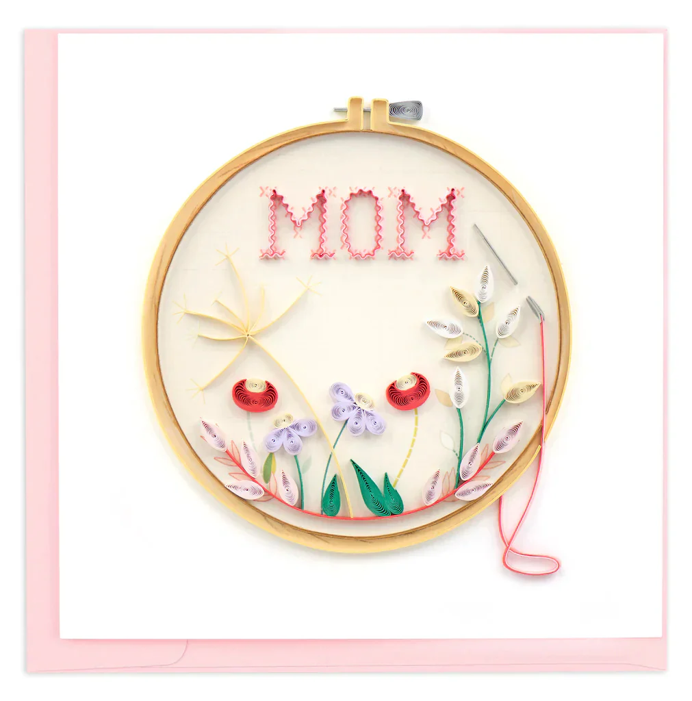 MOM CROSS-STITCH GREETING CARD - Image 2
