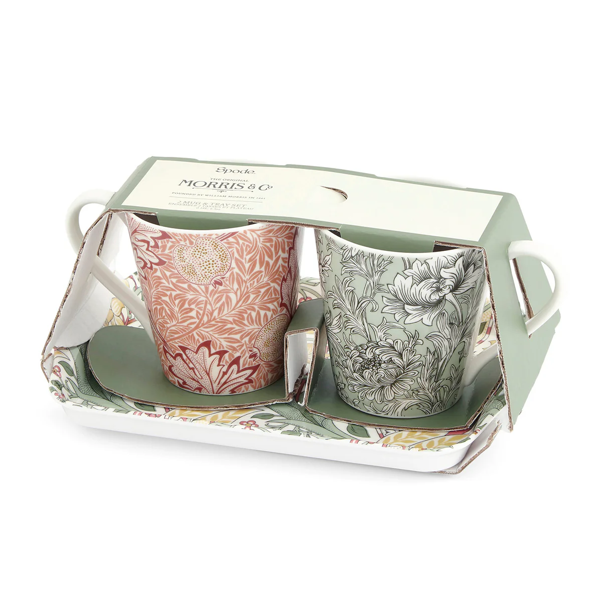 MORRIS & CO. MUG AND TRAY SET - Image 2