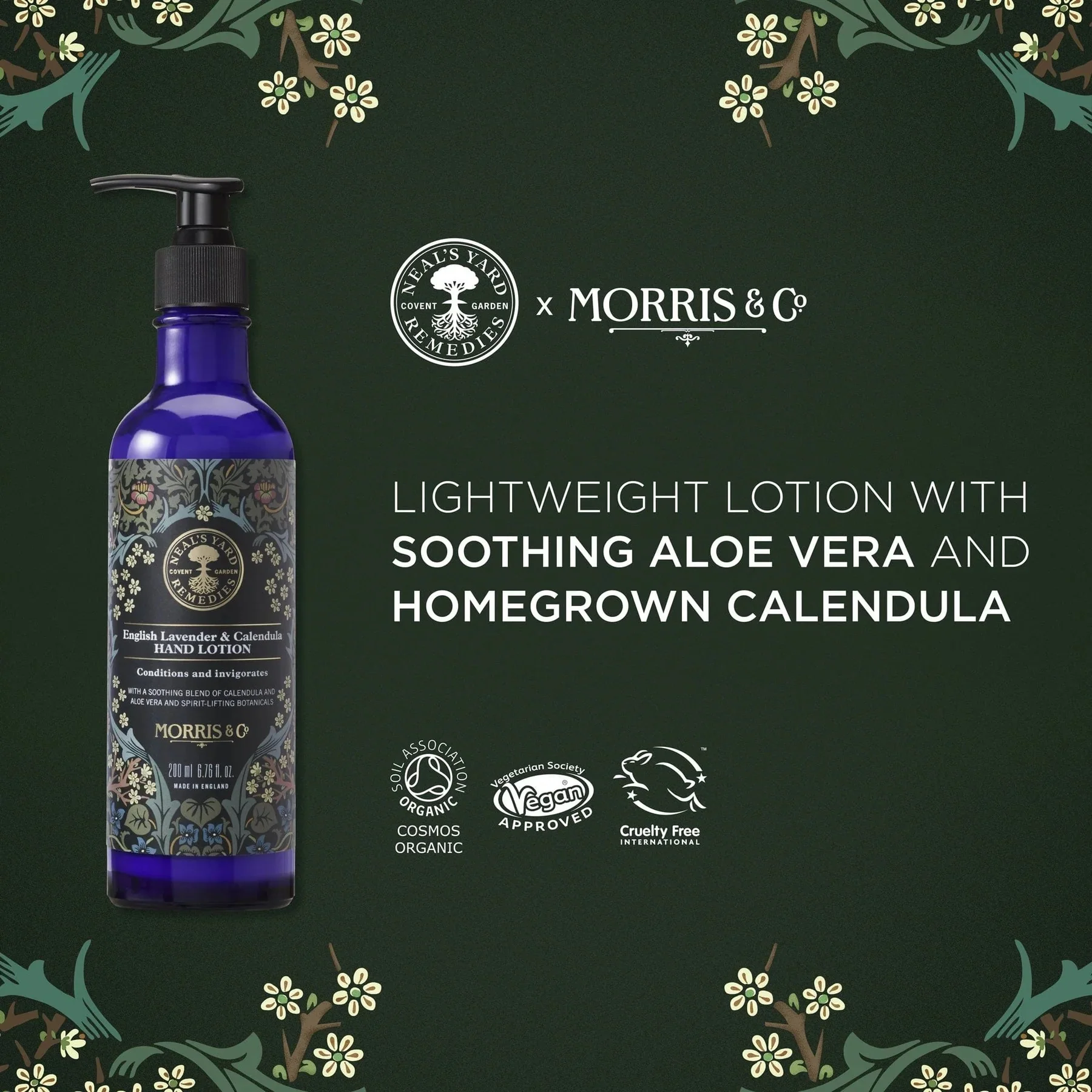 NEAL’S YARD ENGLISH LAVENDER AND CALENDULA HAND LOTION - Image 2