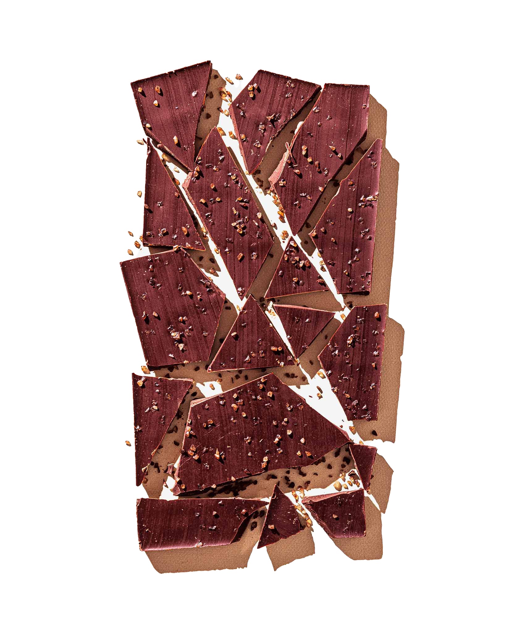 OLD HOLLYWOOD SMOKED SEA SALT DARK CHOCOLATE BAR - Image 2