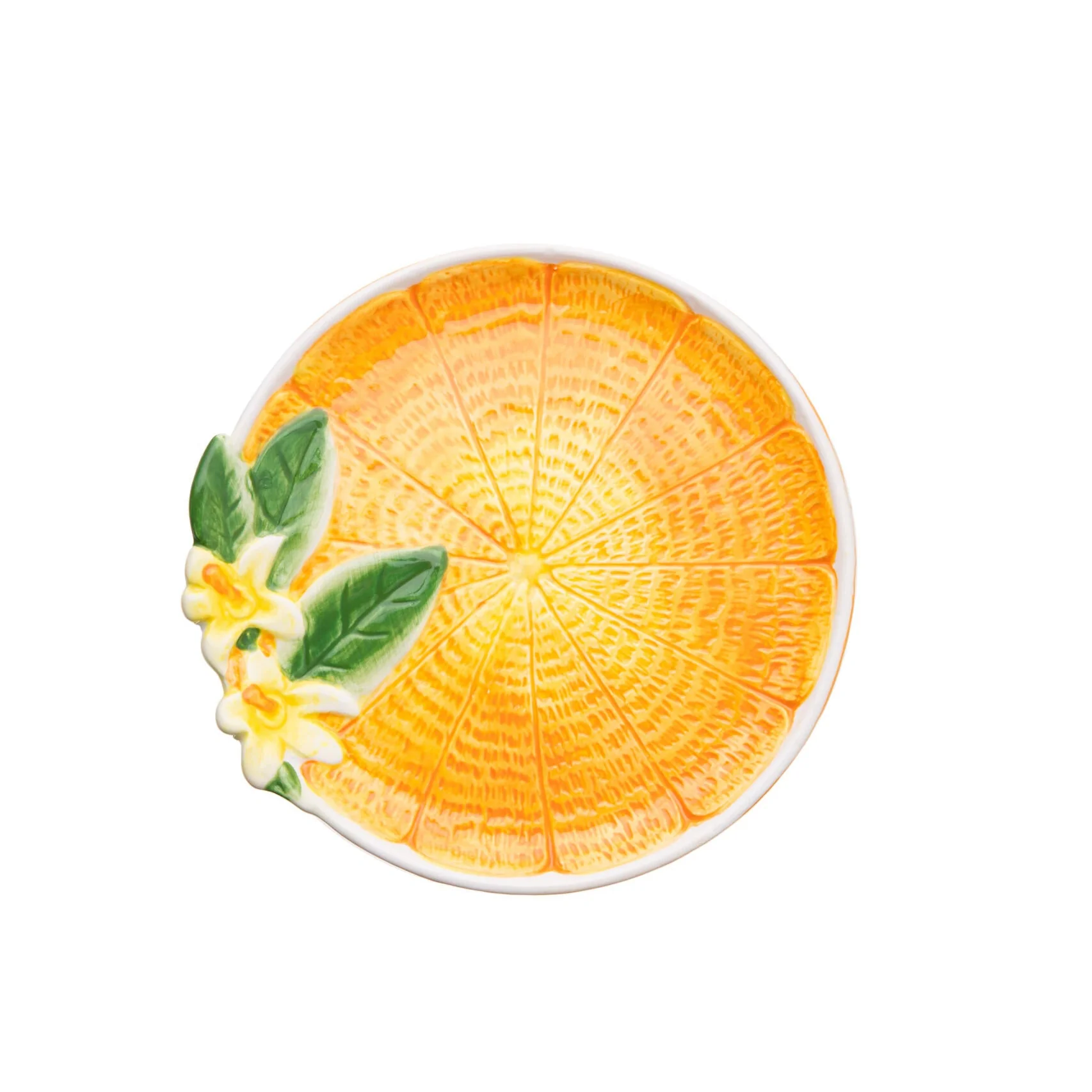 ORANGE SLICE DISH