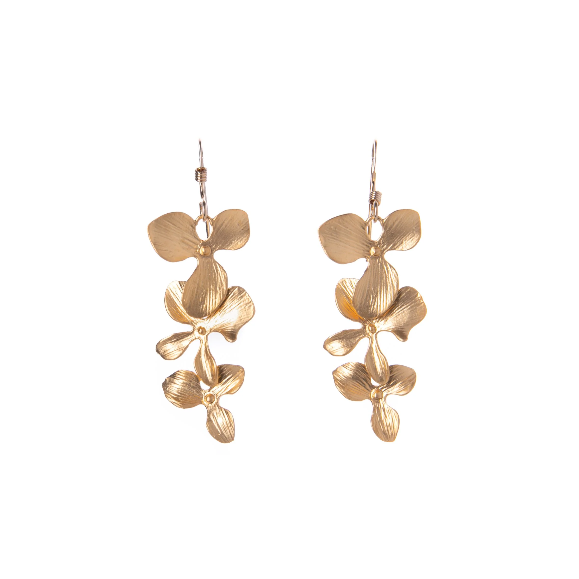 ORCHID CASCADE EARRINGS