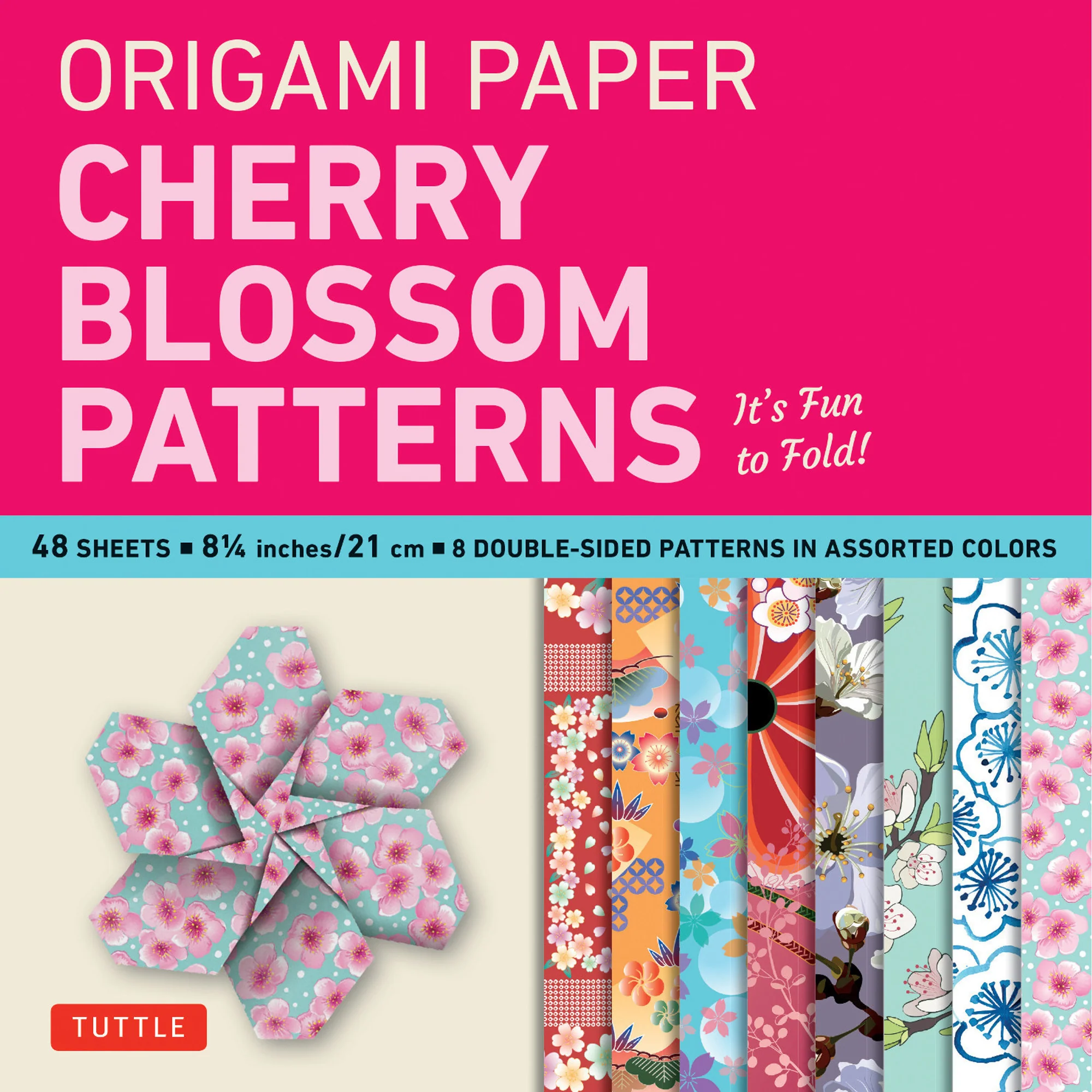 ORIGAMI PAPER - CHERRY BLOSSOM PATTERNS