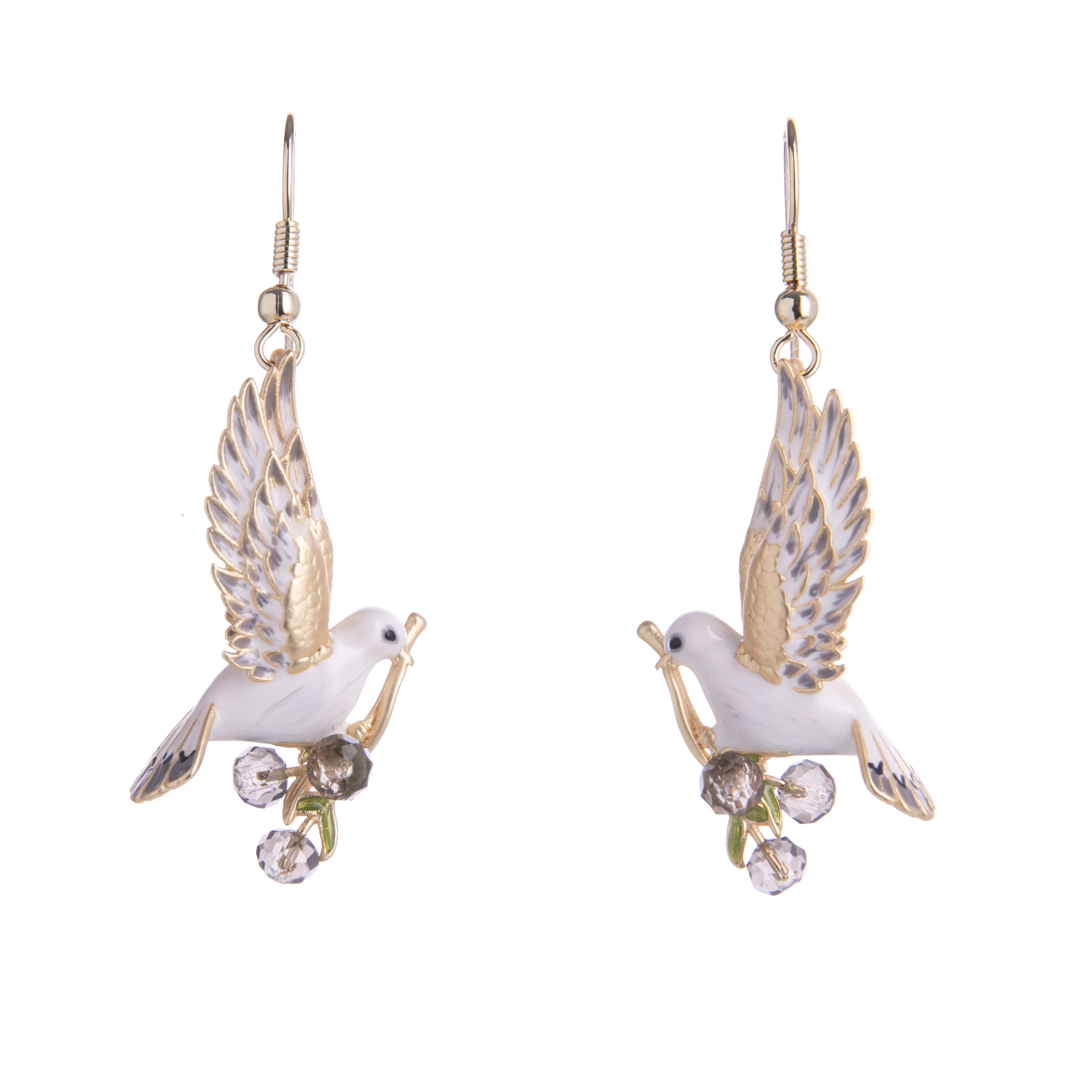 PEACE DOVE EARRINGS