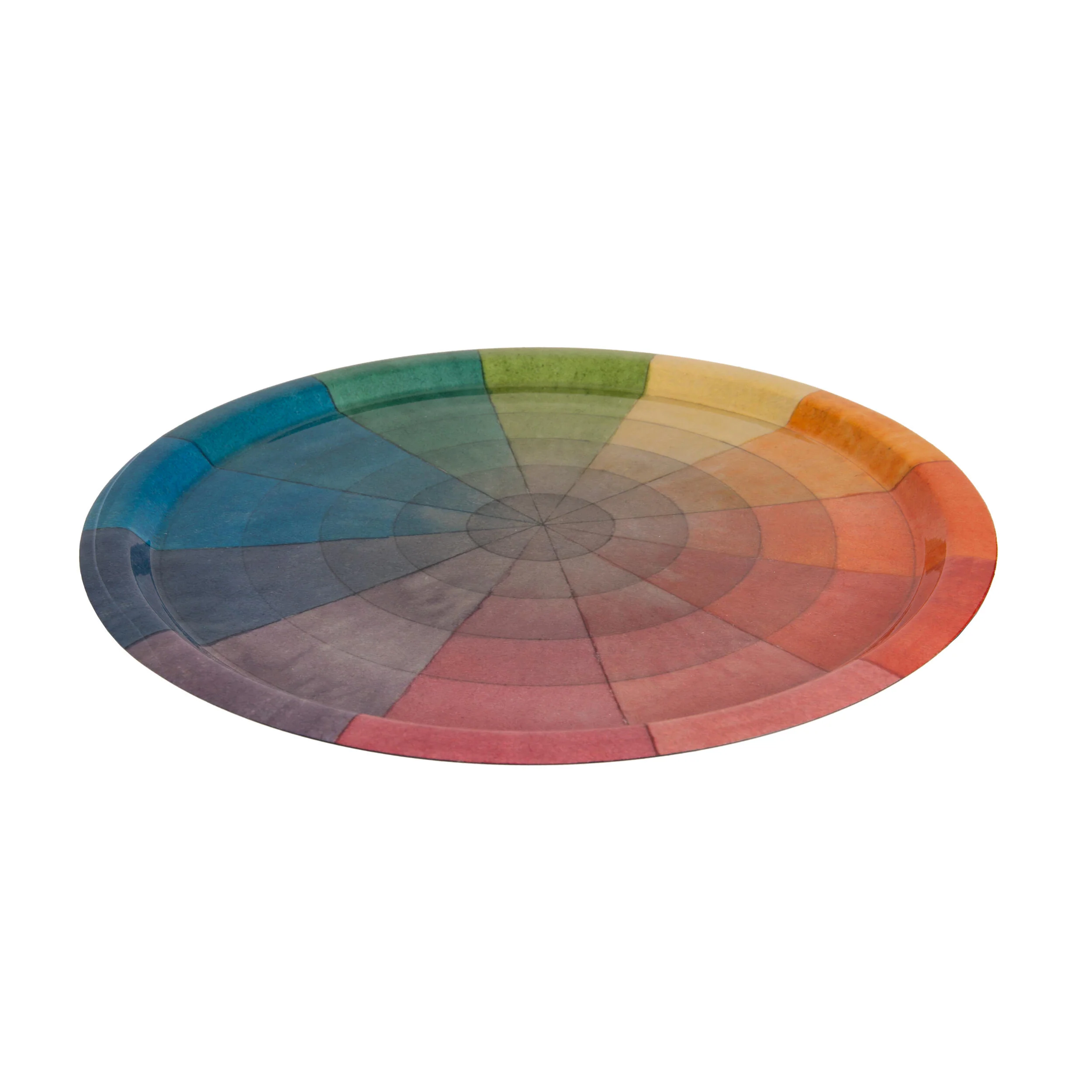 PHILIPP OTTO RUNGE COLOR WHEEL ENAMEL TRAY - Image 3