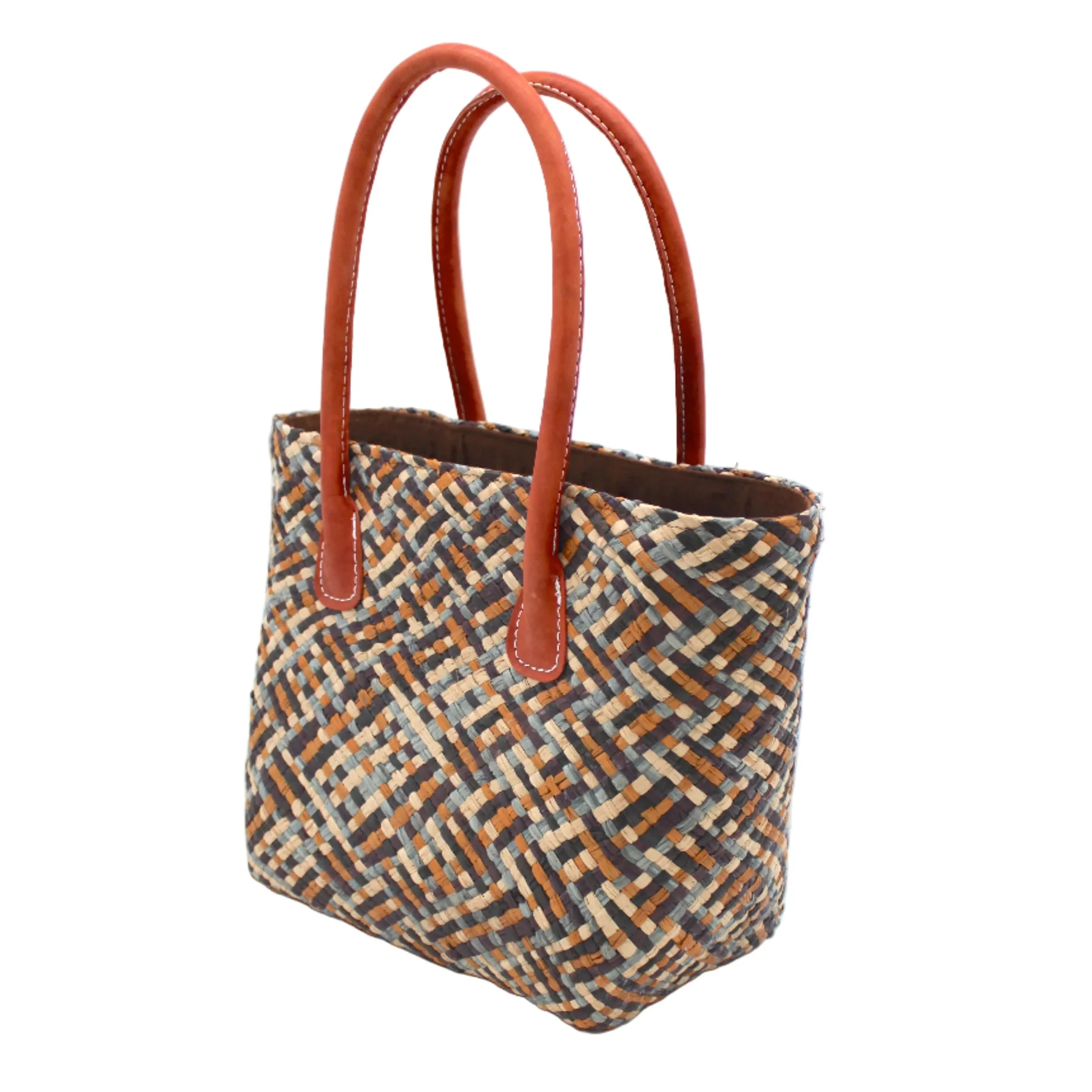 PIANINA WOVEN STRAW BASKET BAG - Image 4