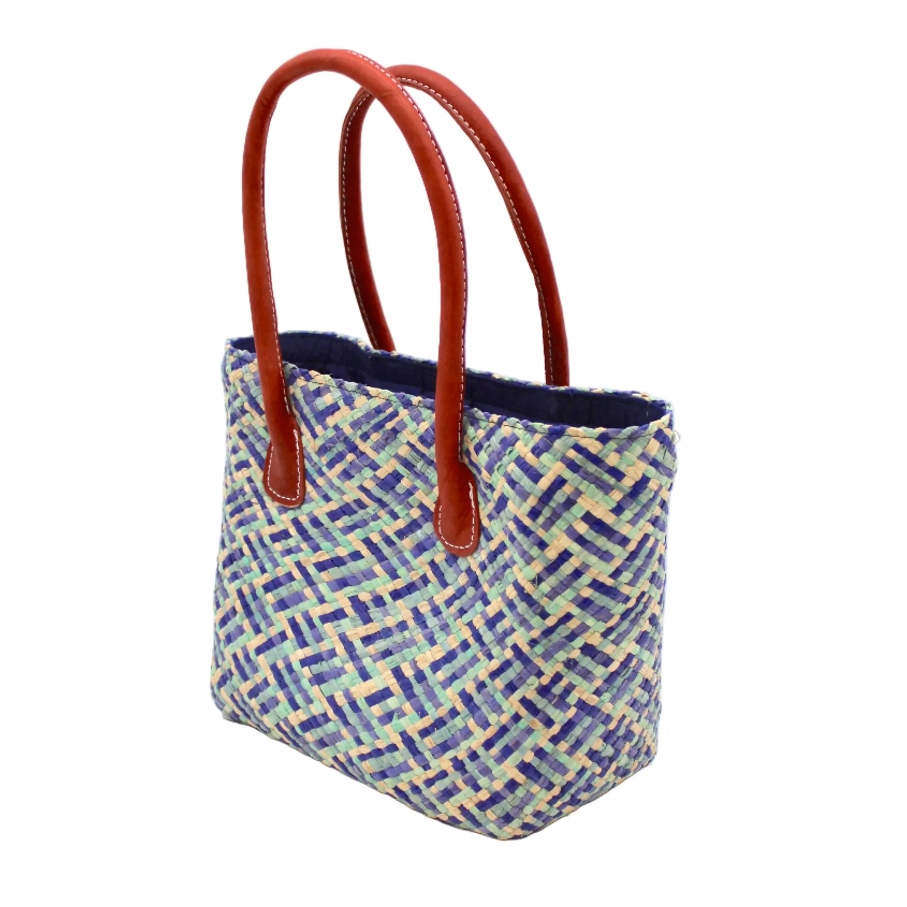 PIANINA WOVEN STRAW BASKET BAG - Image 6