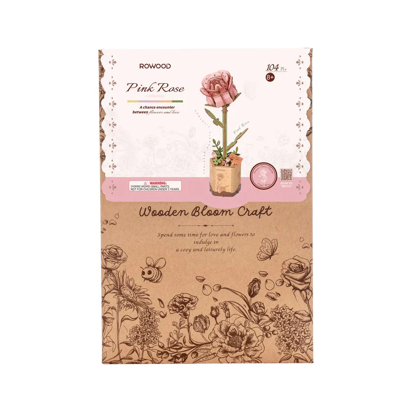 PINK ROSE WOODEN KIT - Image 2