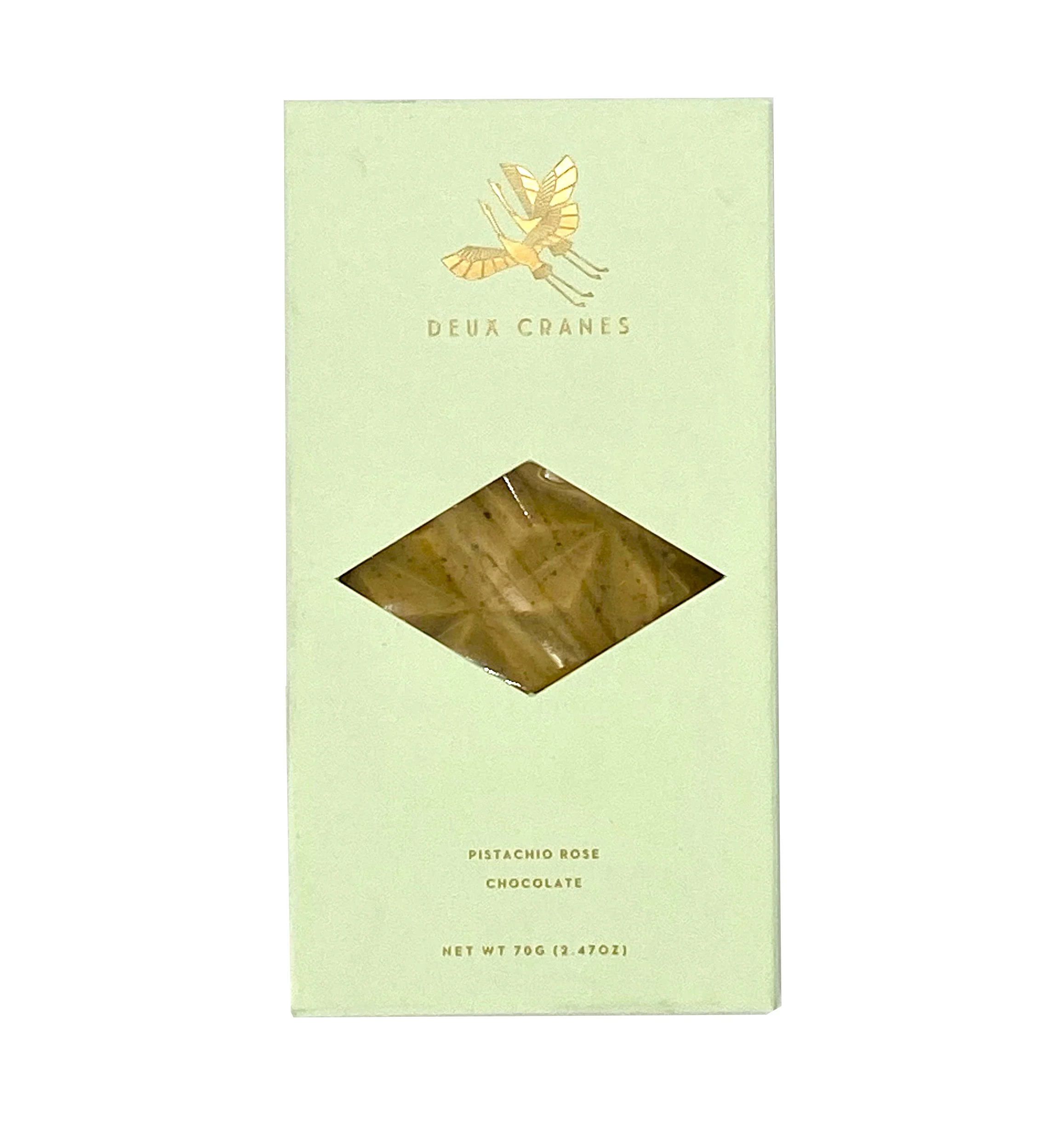 PISTACHIO ROSE CHOCOLATE BAR