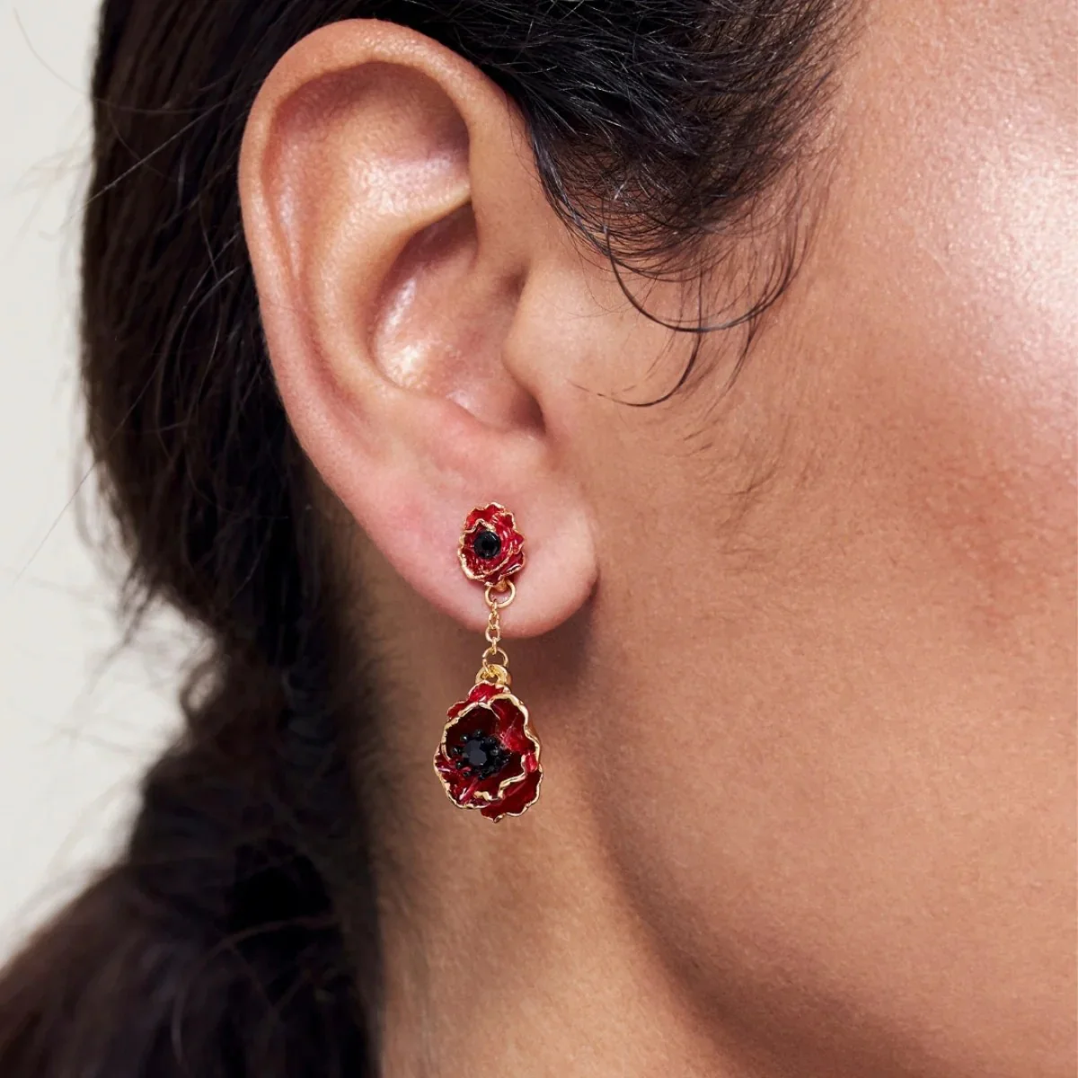 POPPY DROP EARRINGS - Image 2