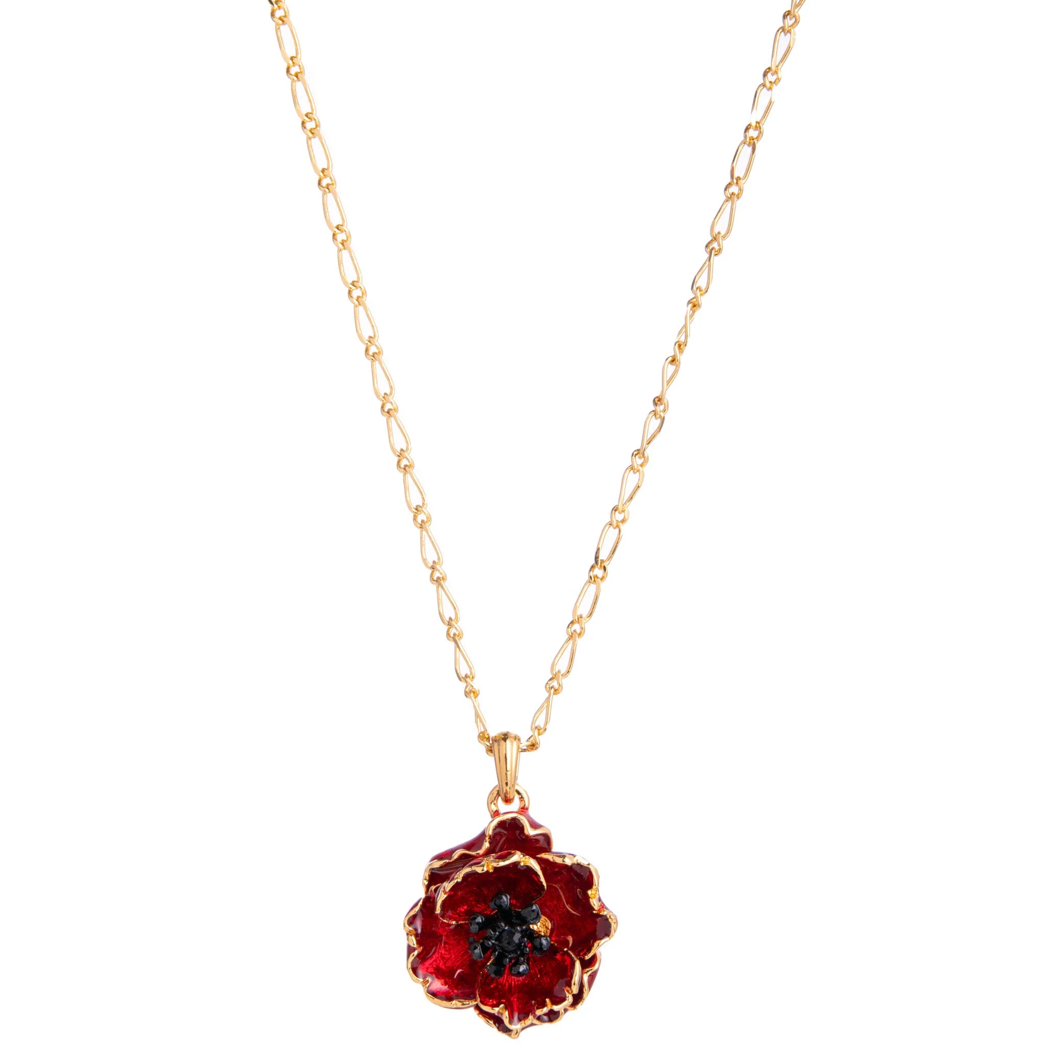 POPPY PENDANT NECKLACE