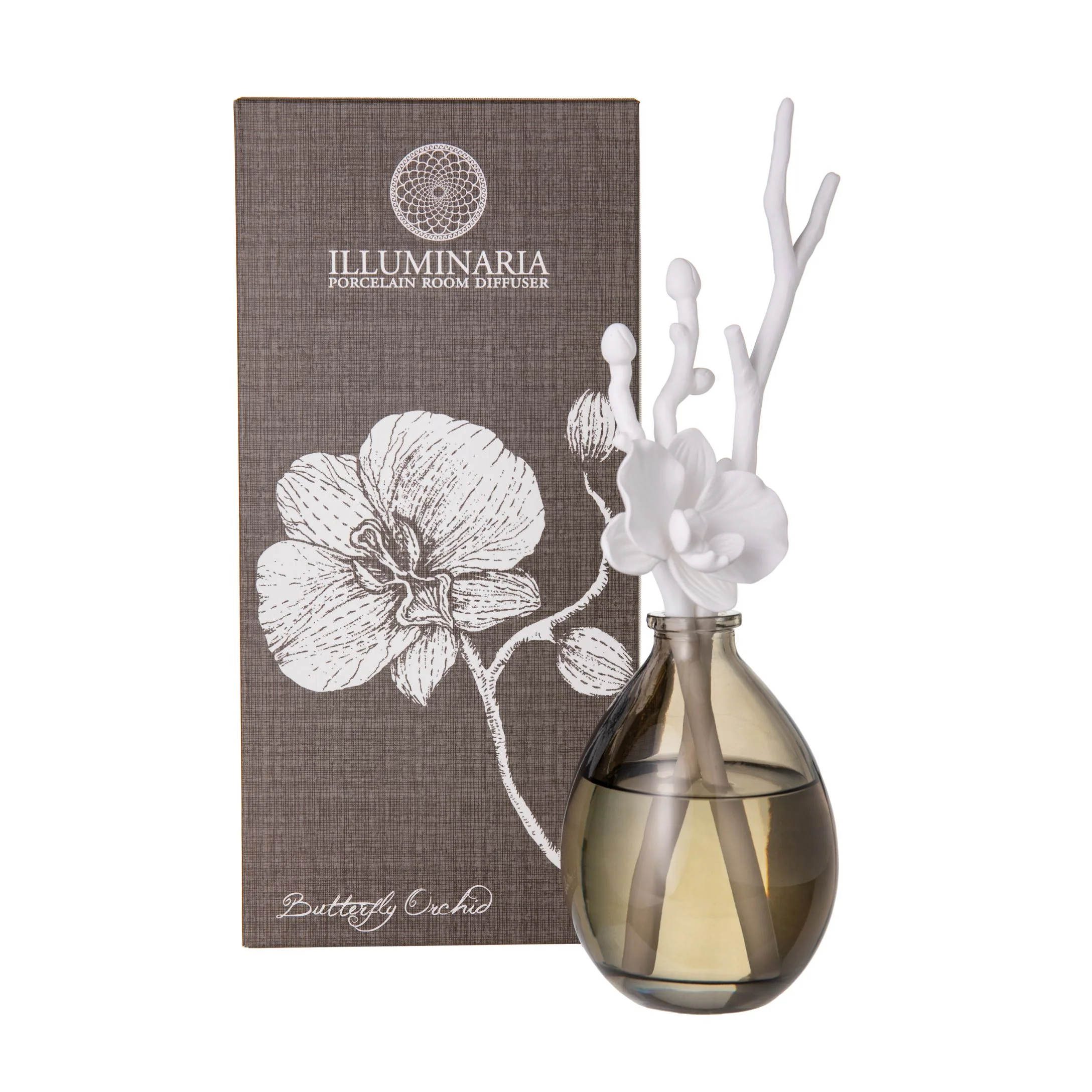 PORCELAIN BUTTERFLY ORCHID DIFFUSER - Image 2