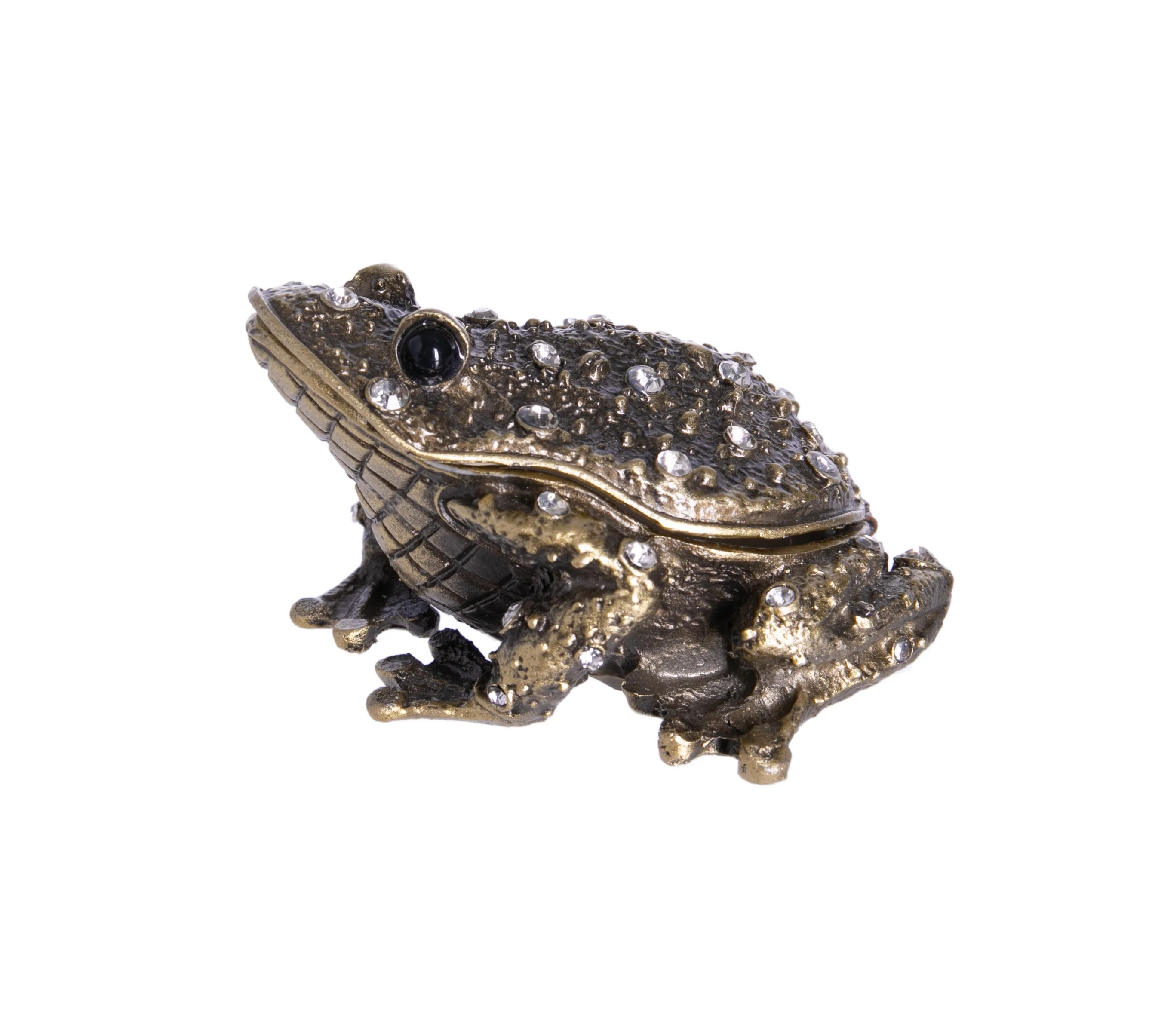 RHINESTONE TOAD BOX