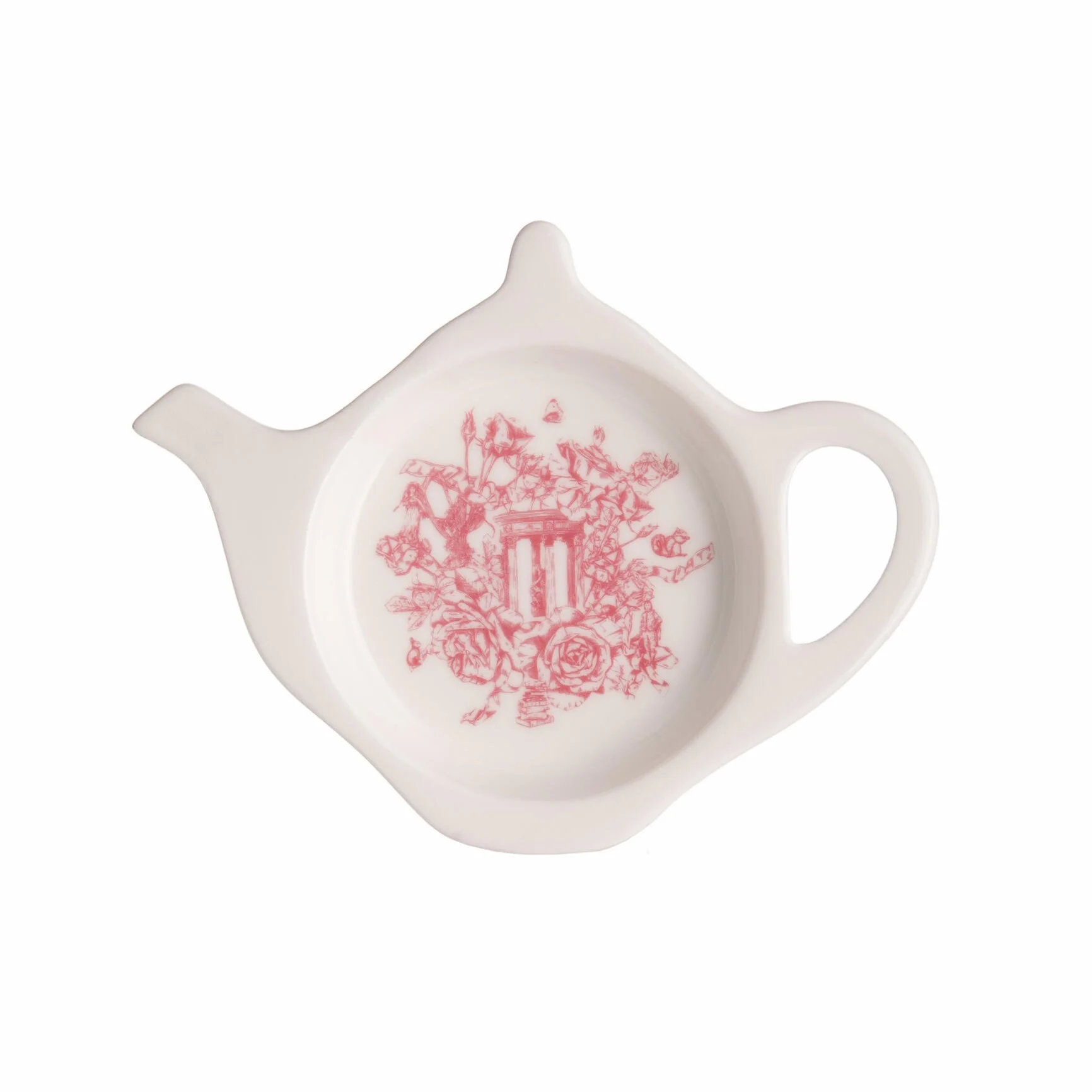 HUNTINGTON ROSE GARDEN TOILE TEA TRIVET