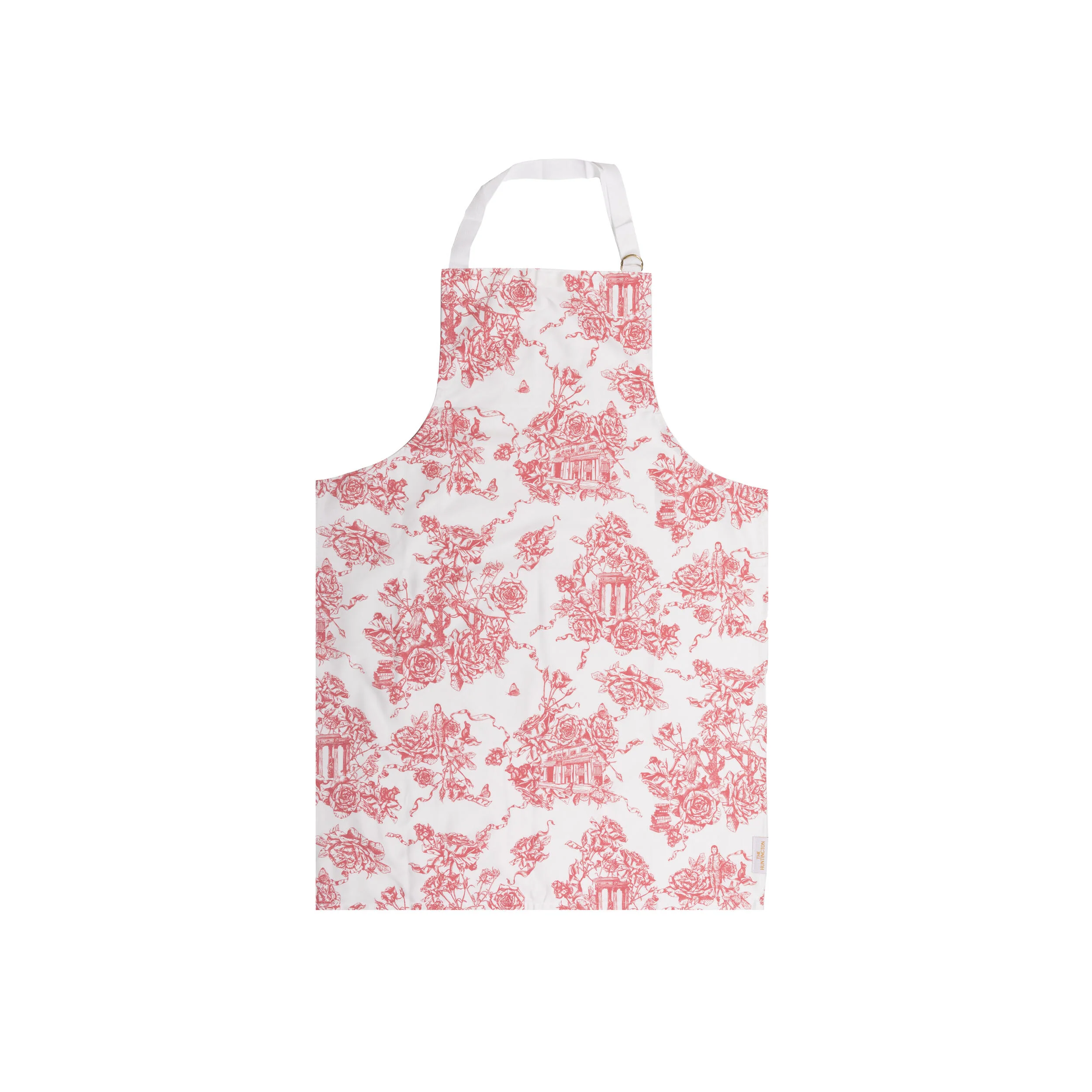 HUNTINGTON ROSE GARDEN TOILE APRON