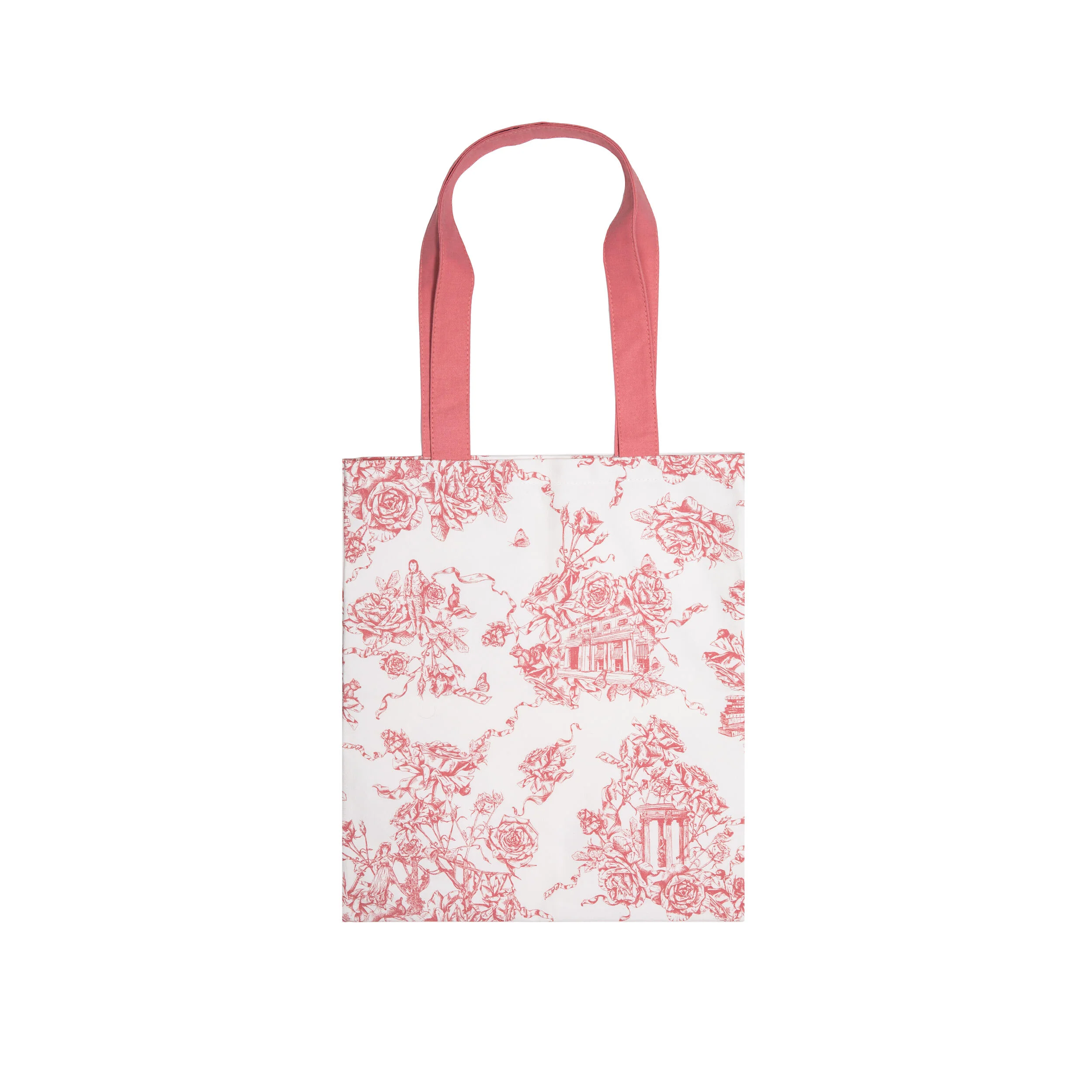 HUNTINGTON ROSE GARDEN TOILE TOTE