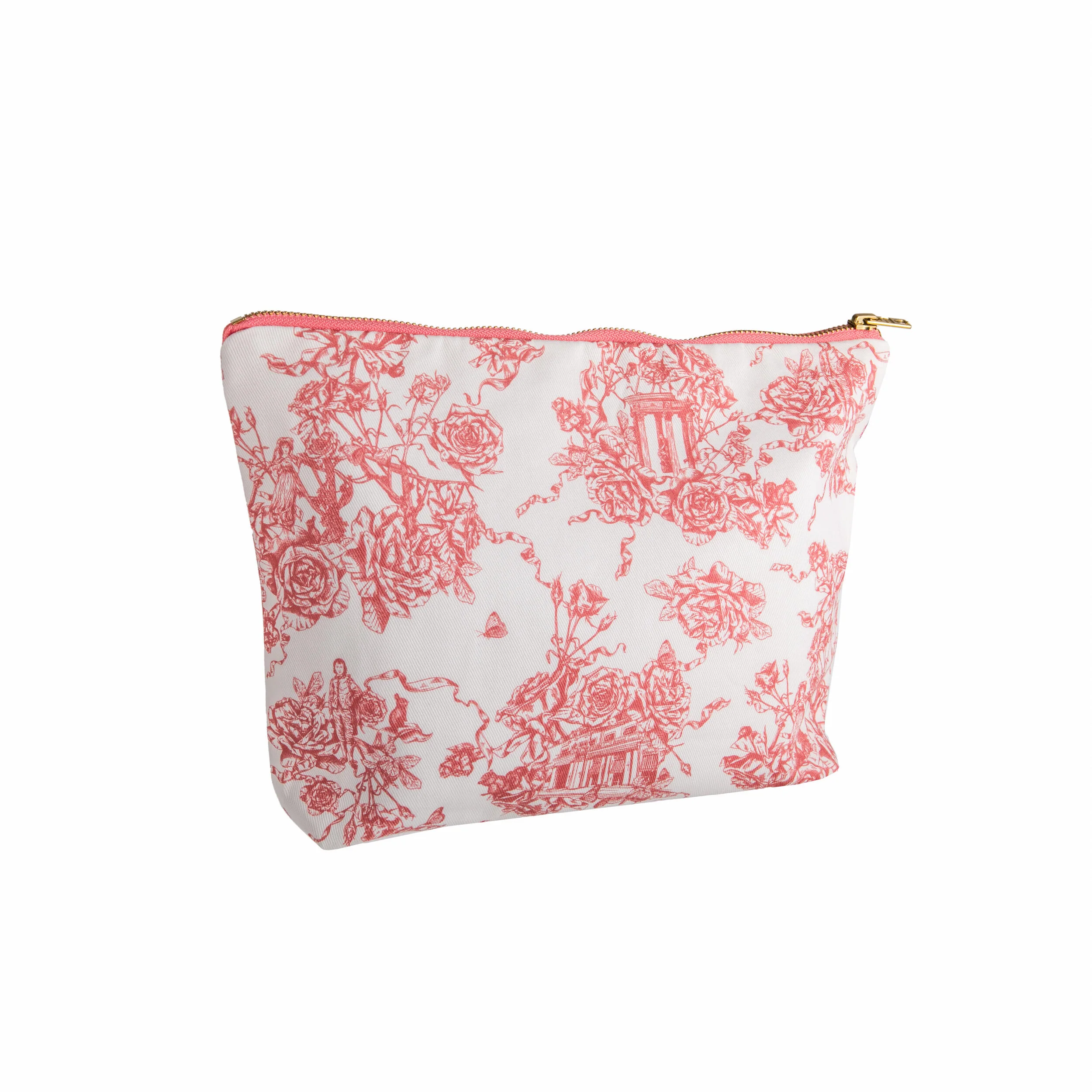 HUNTINGTON ROSE GARDEN TOILE WASH BAG