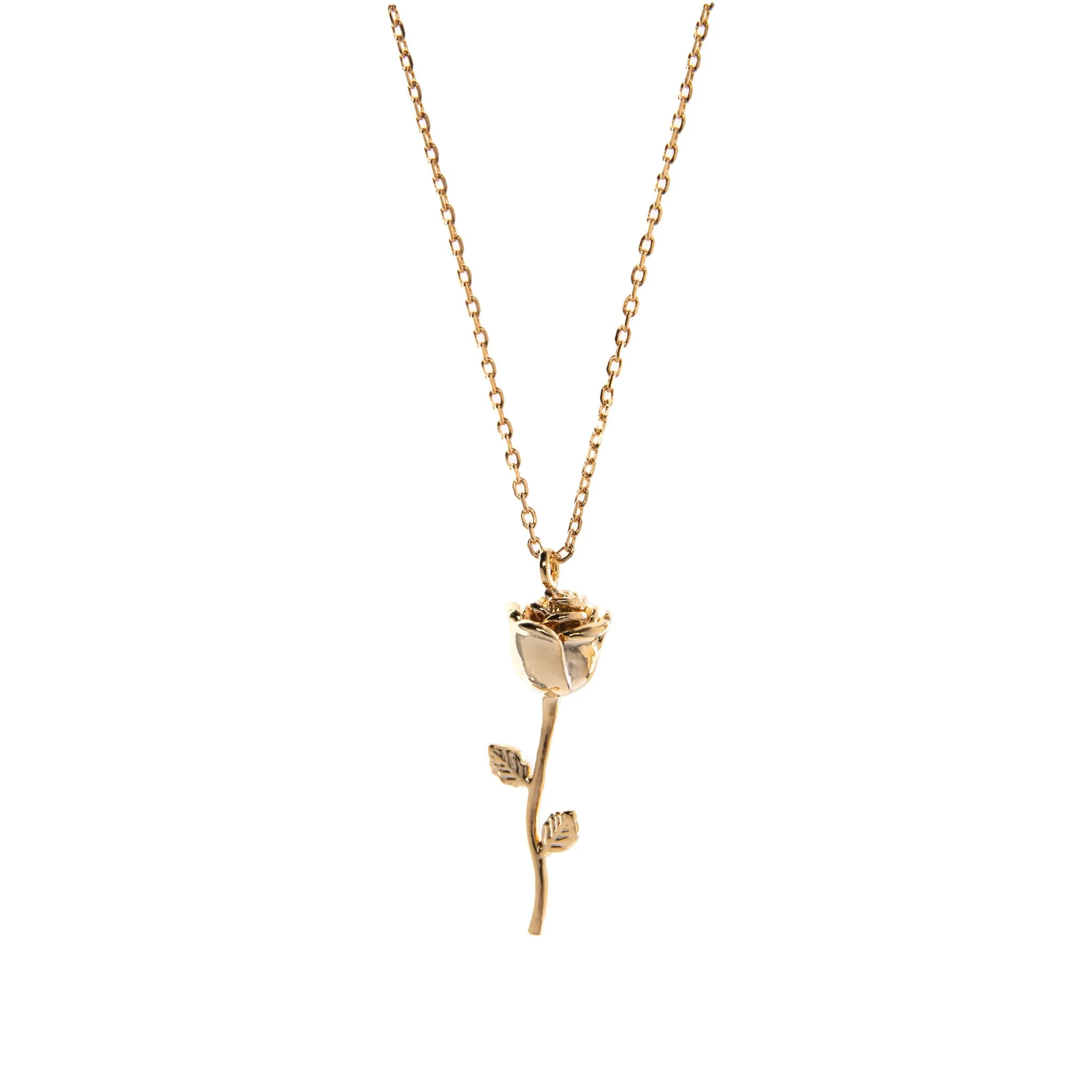 ROSE PENDANT NECKLACE