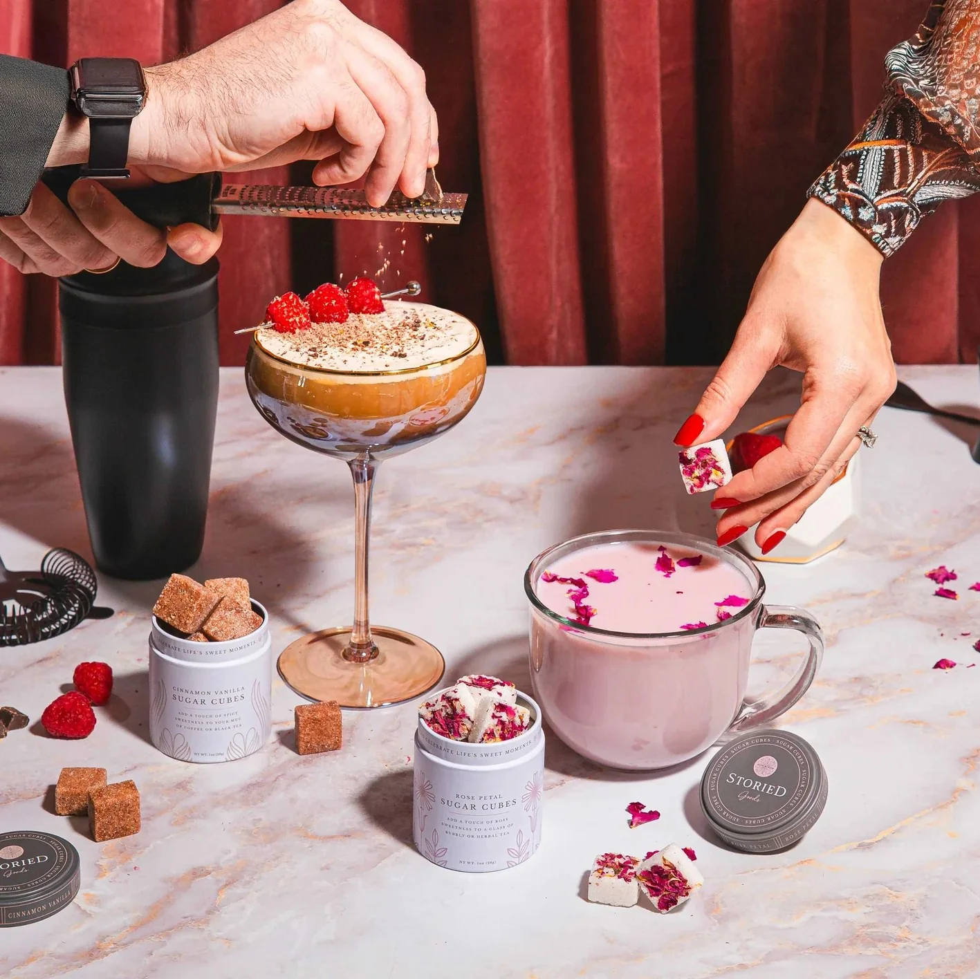 ROSE PETAL SUGAR CUBES - Image 3
